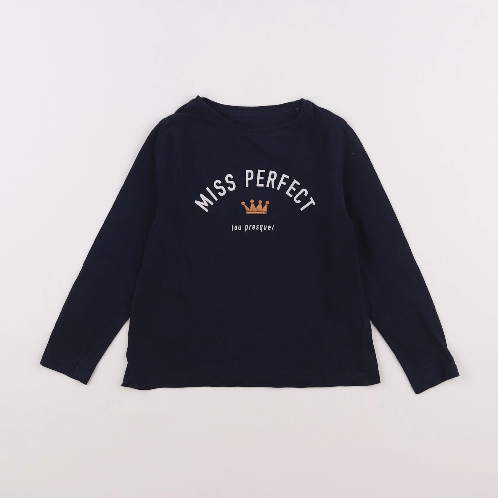 Vertbaudet - tee-shirt bleu - 5 ans