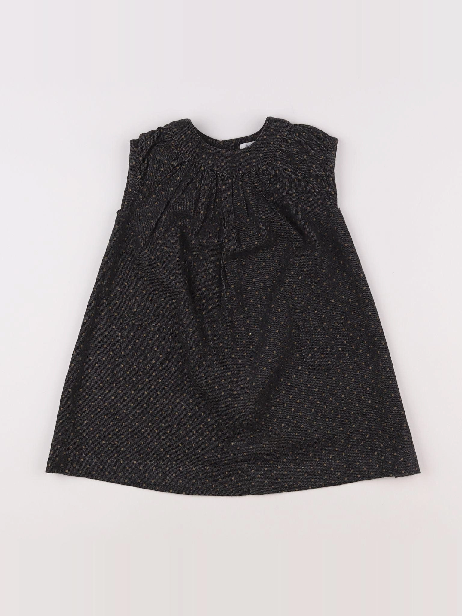 Boutchou - robe marron - 18 mois