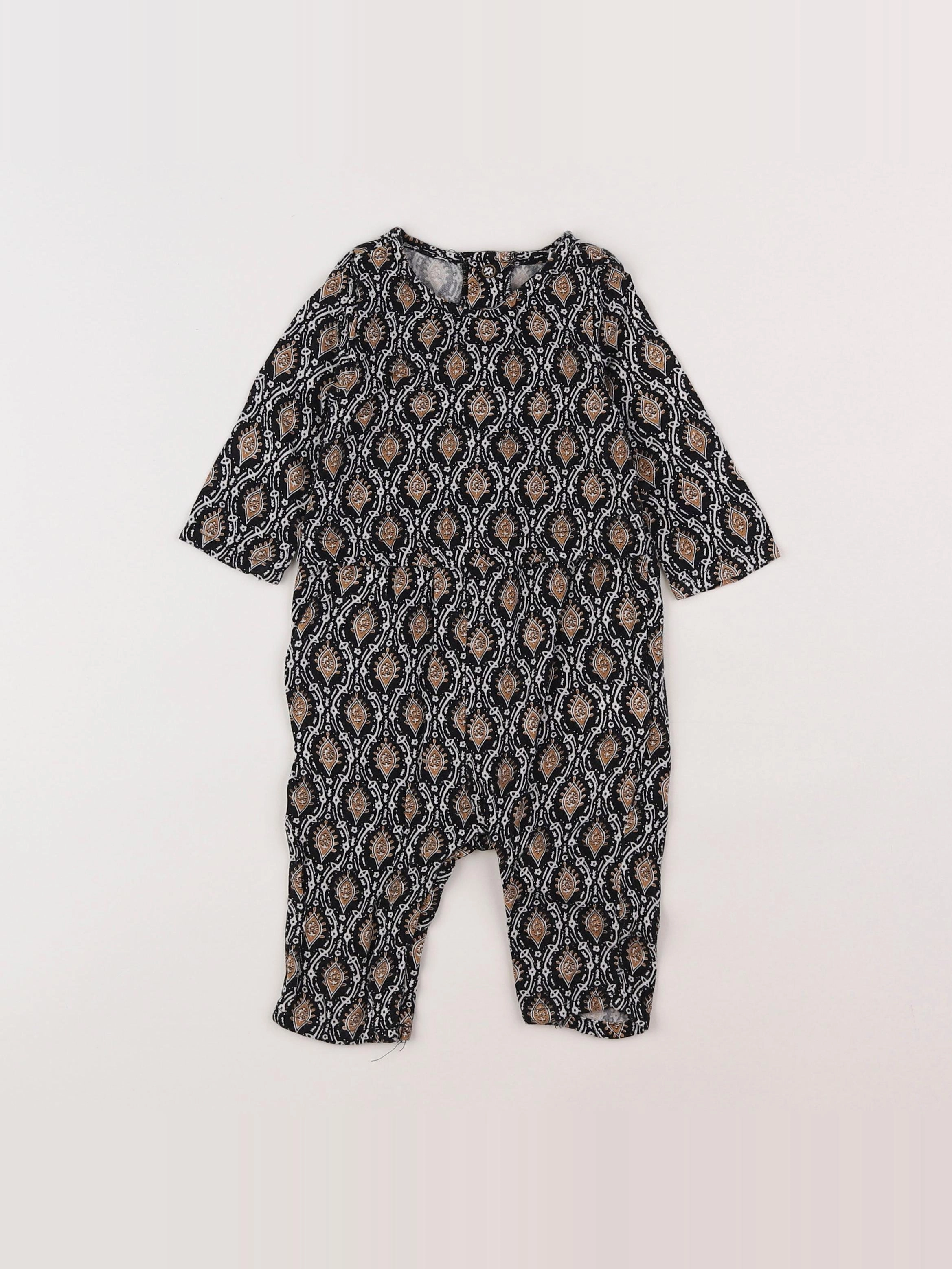 IKKS - combinaison coton gris, multicolore - 3 mois