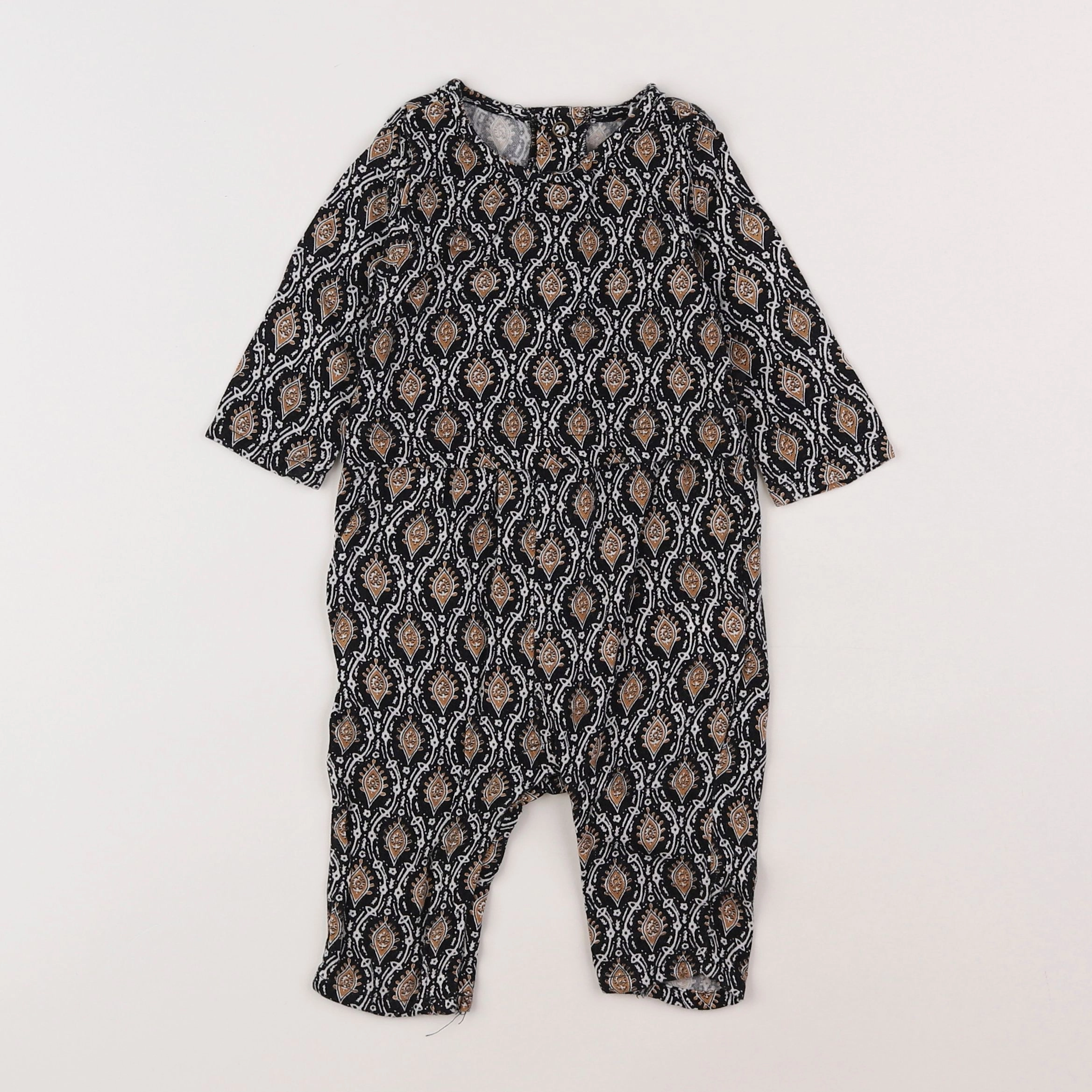 IKKS - combinaison coton gris, multicolore - 3 mois