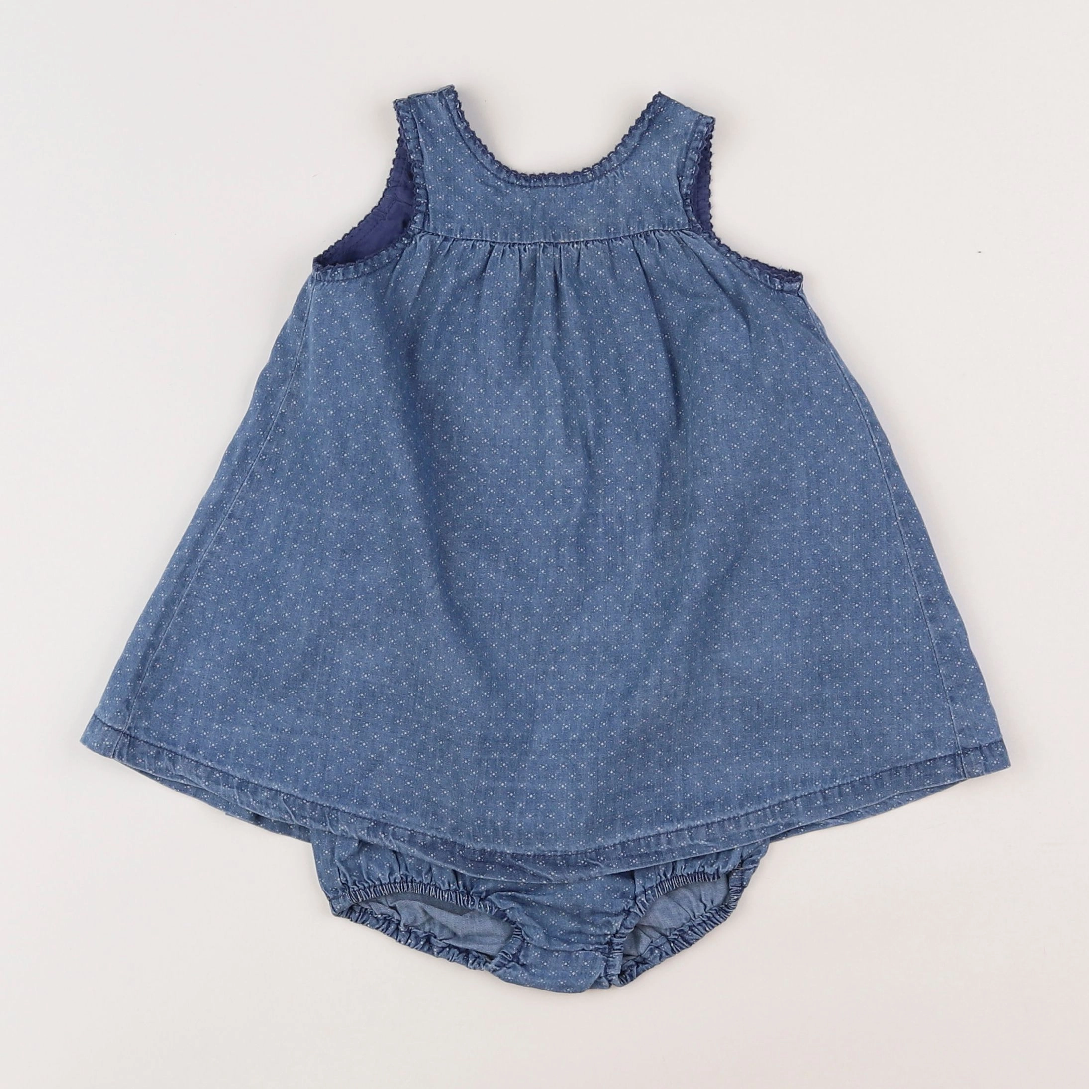 Boutchou - robe bleu - 3 mois