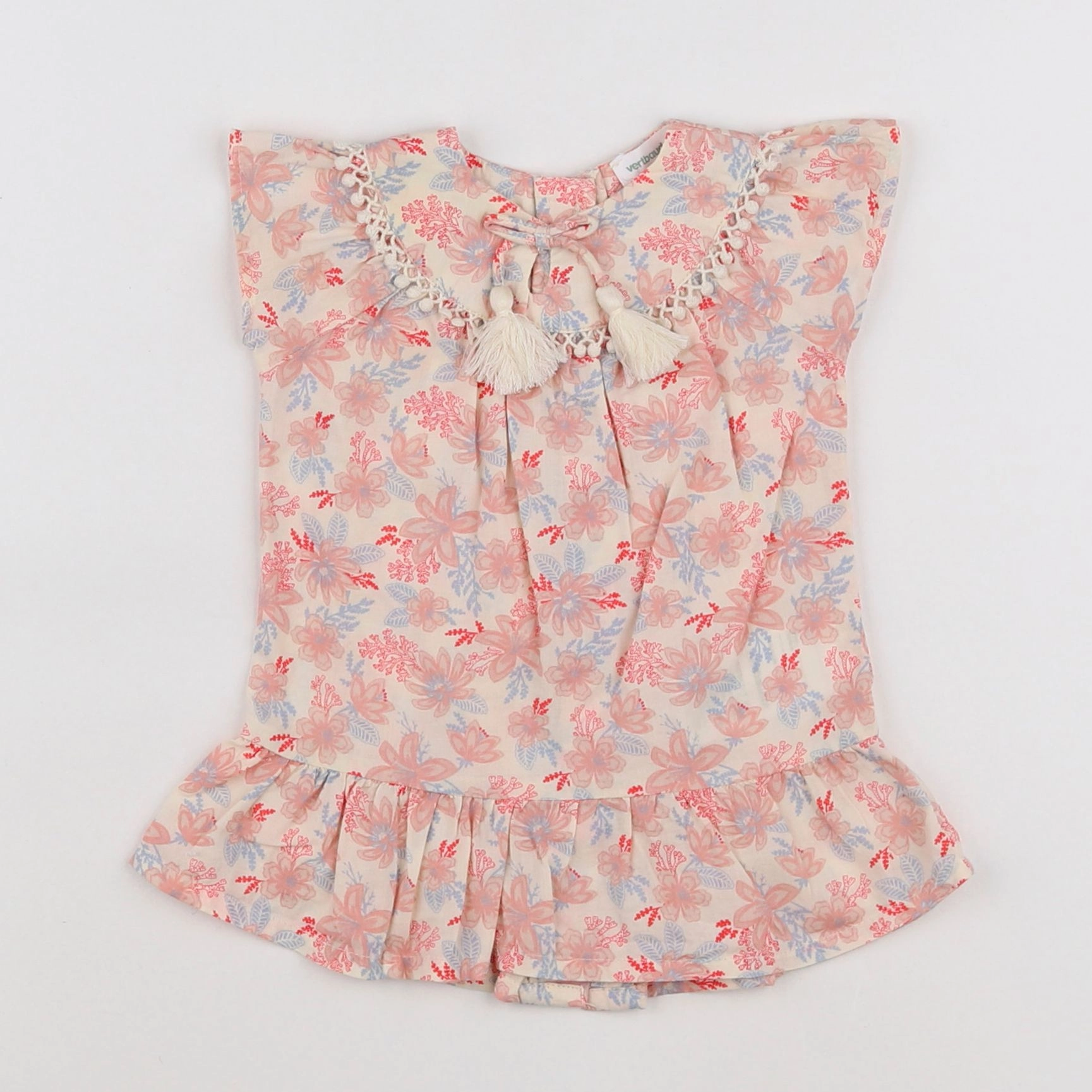Vertbaudet - robe multicolore - 3 mois
