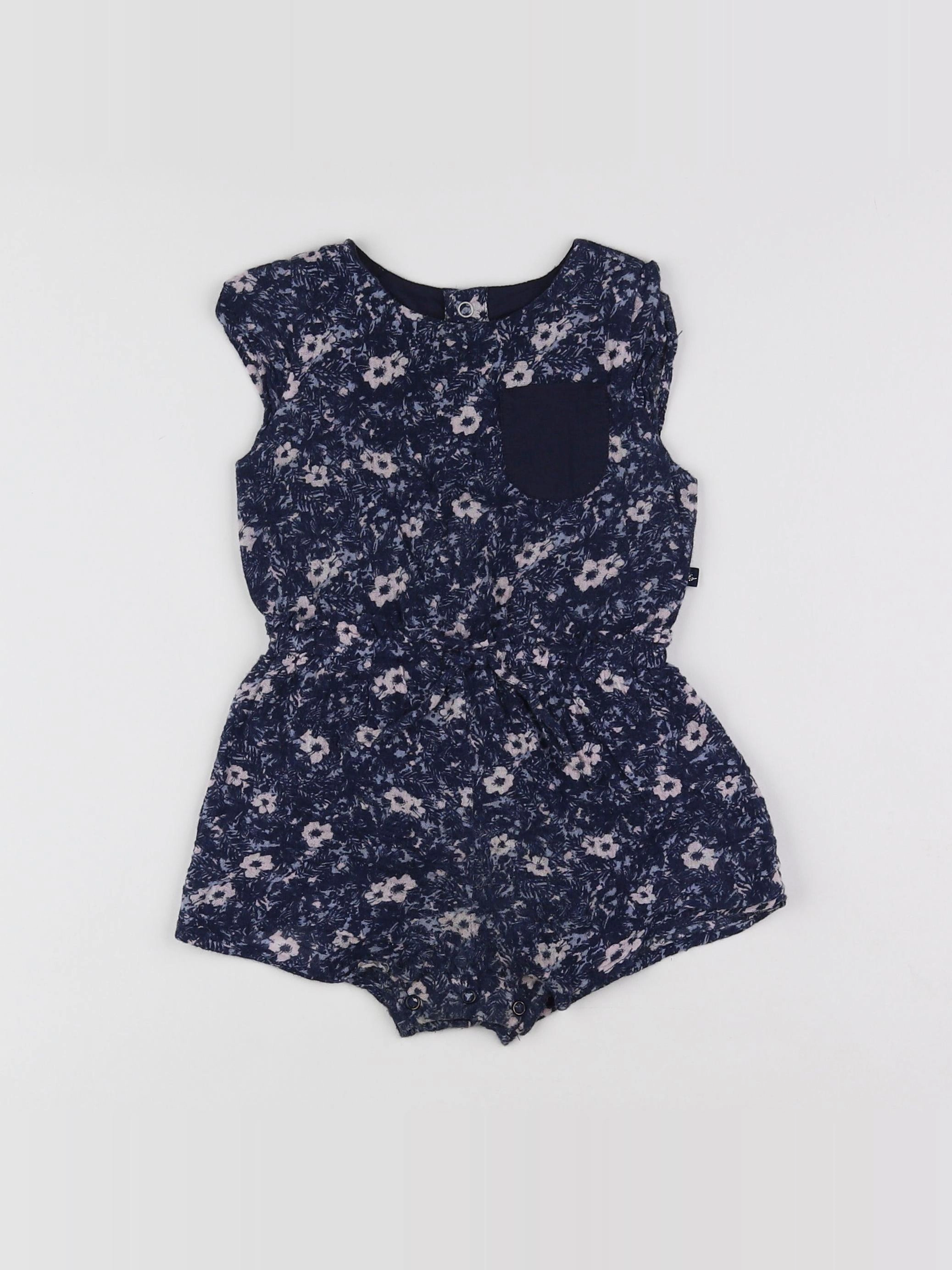 IKKS - combinaison bleu - 12 mois
