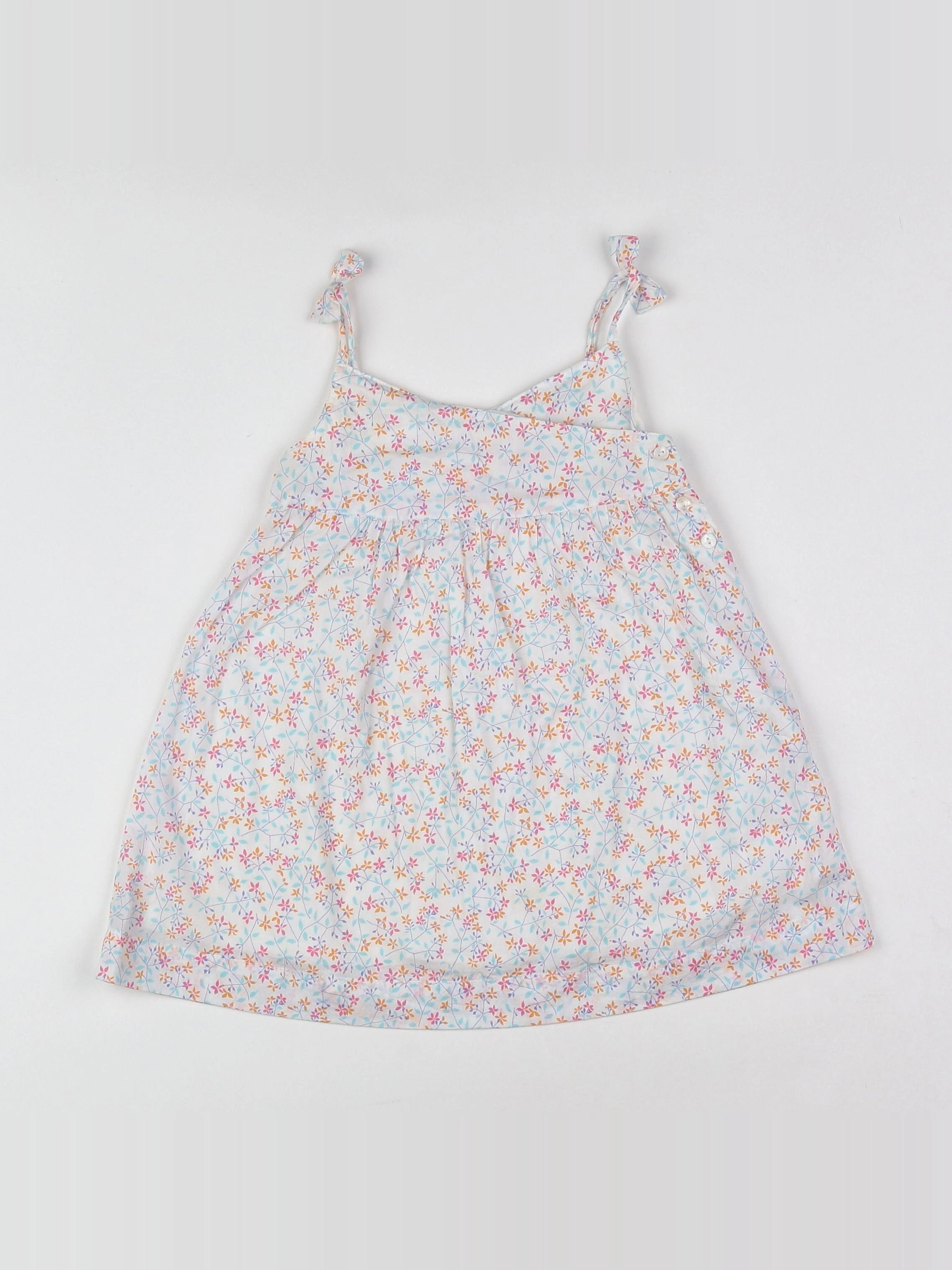 Cyrillus - robe multicolore - 12 mois