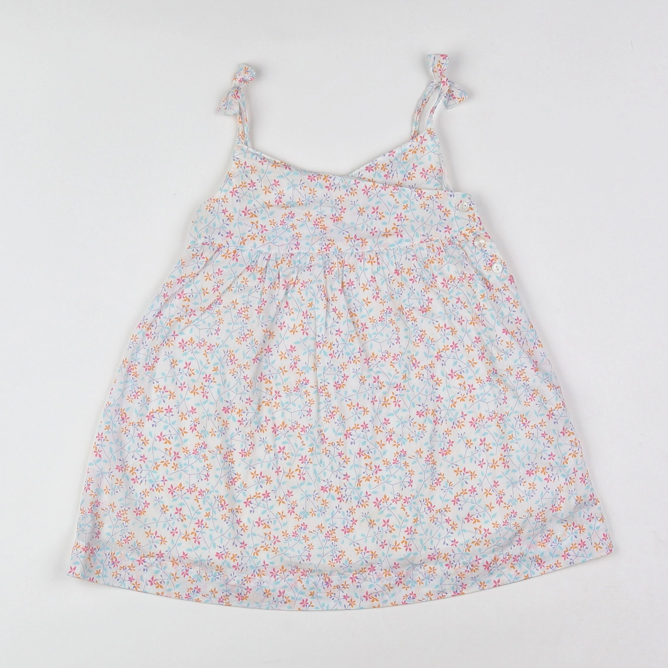 Cyrillus - robe multicolore - 12 mois