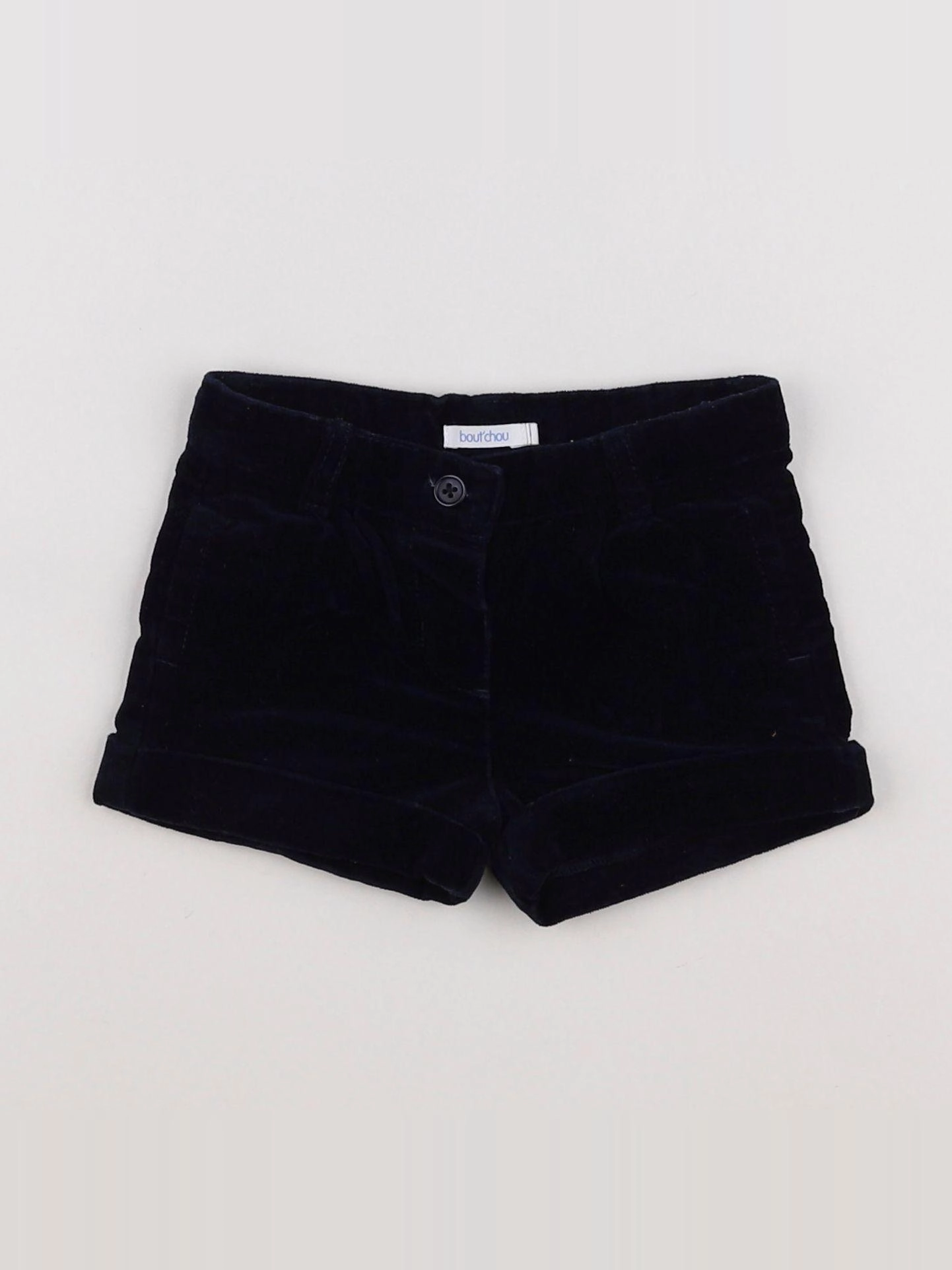 Boutchou - short bleu - 6 mois
