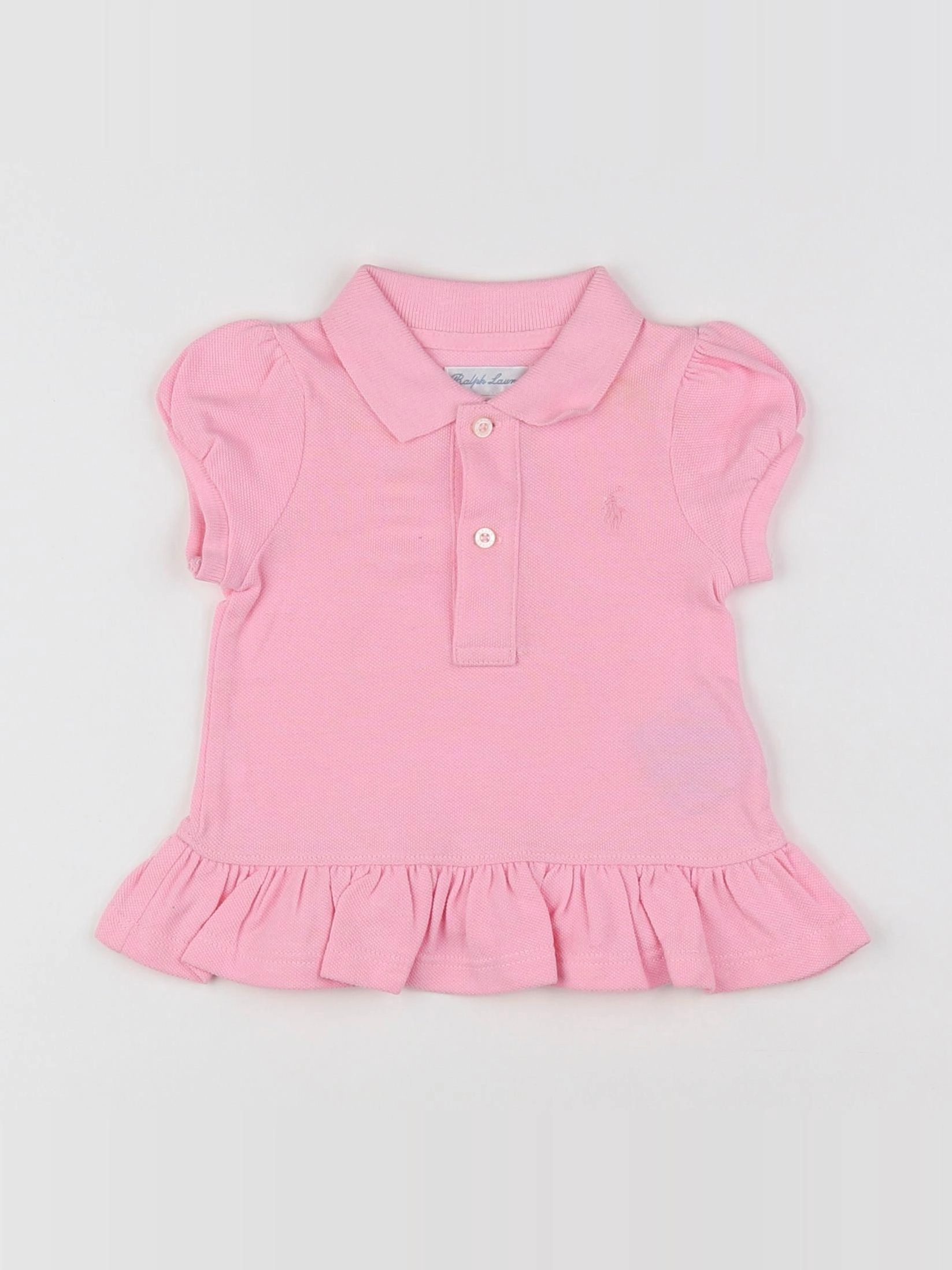 Ralph Lauren - robe rose - 6 mois