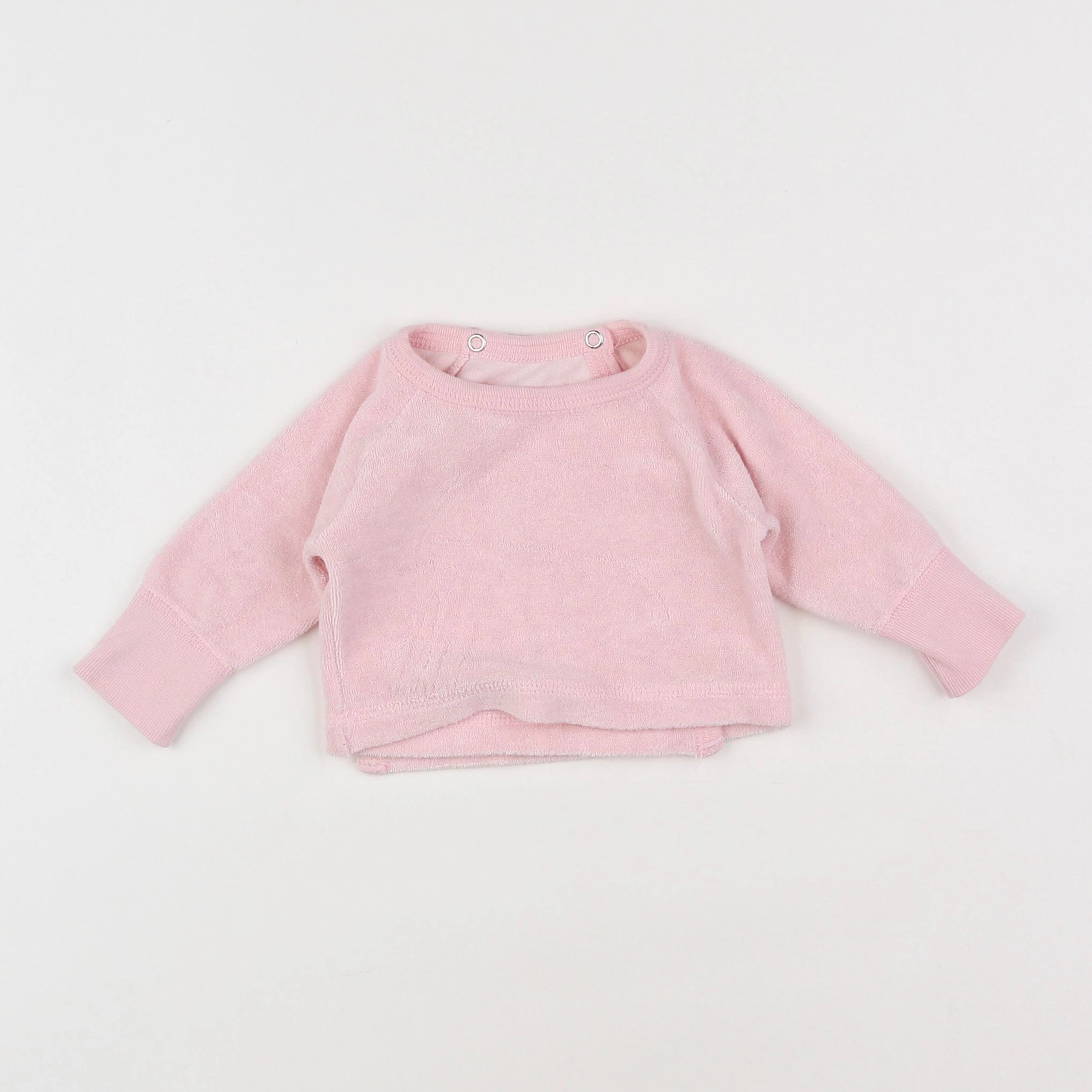 Petit Bateau - pull rose - 3 mois