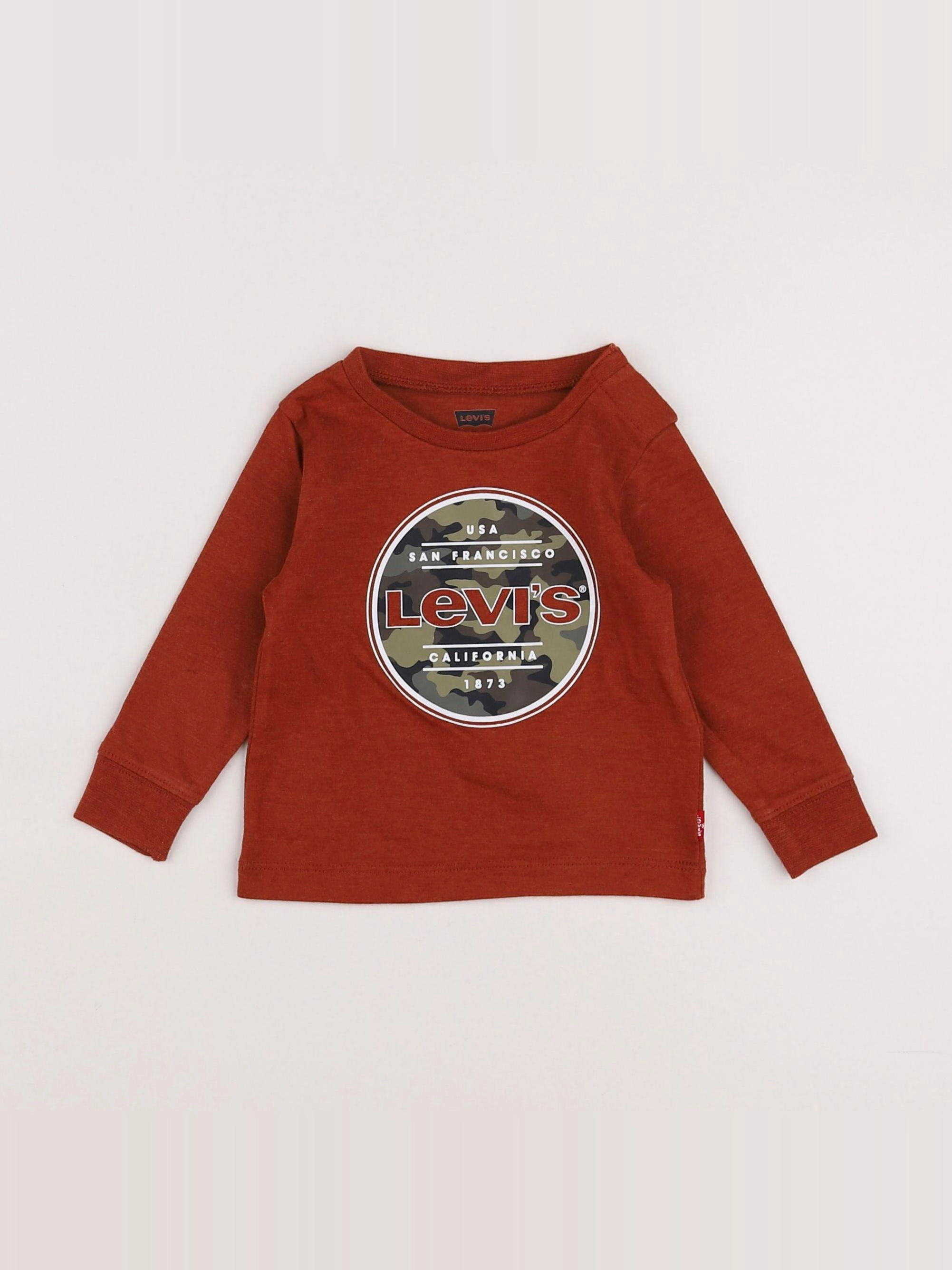Levi's - tee-shirt orange - 6 mois