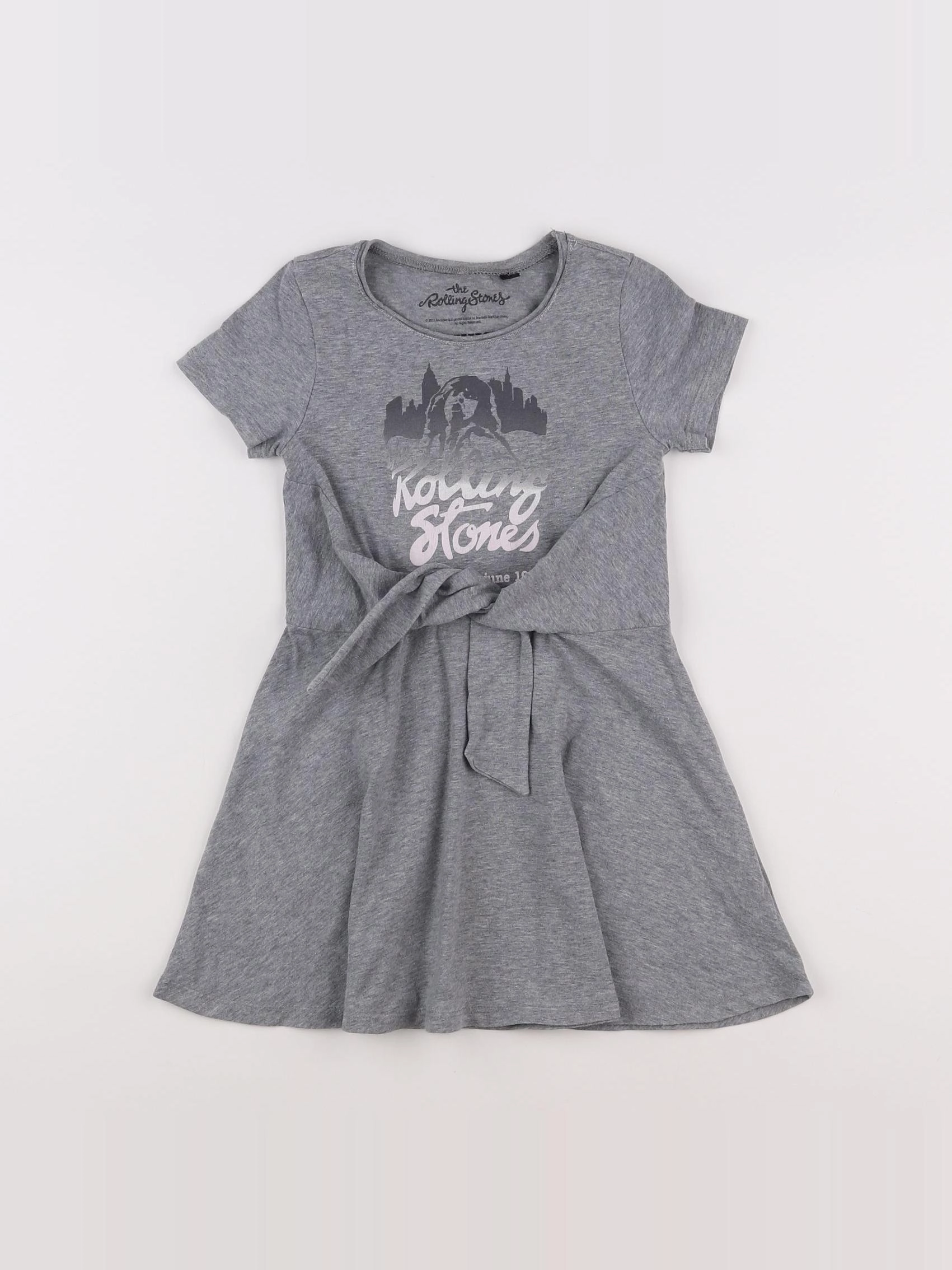 IKKS - robe gris - 4 ans
