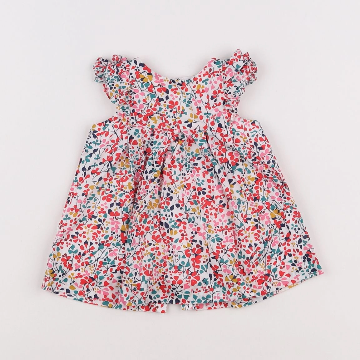 Jacadi - robe liberty multicolore - 1 mois