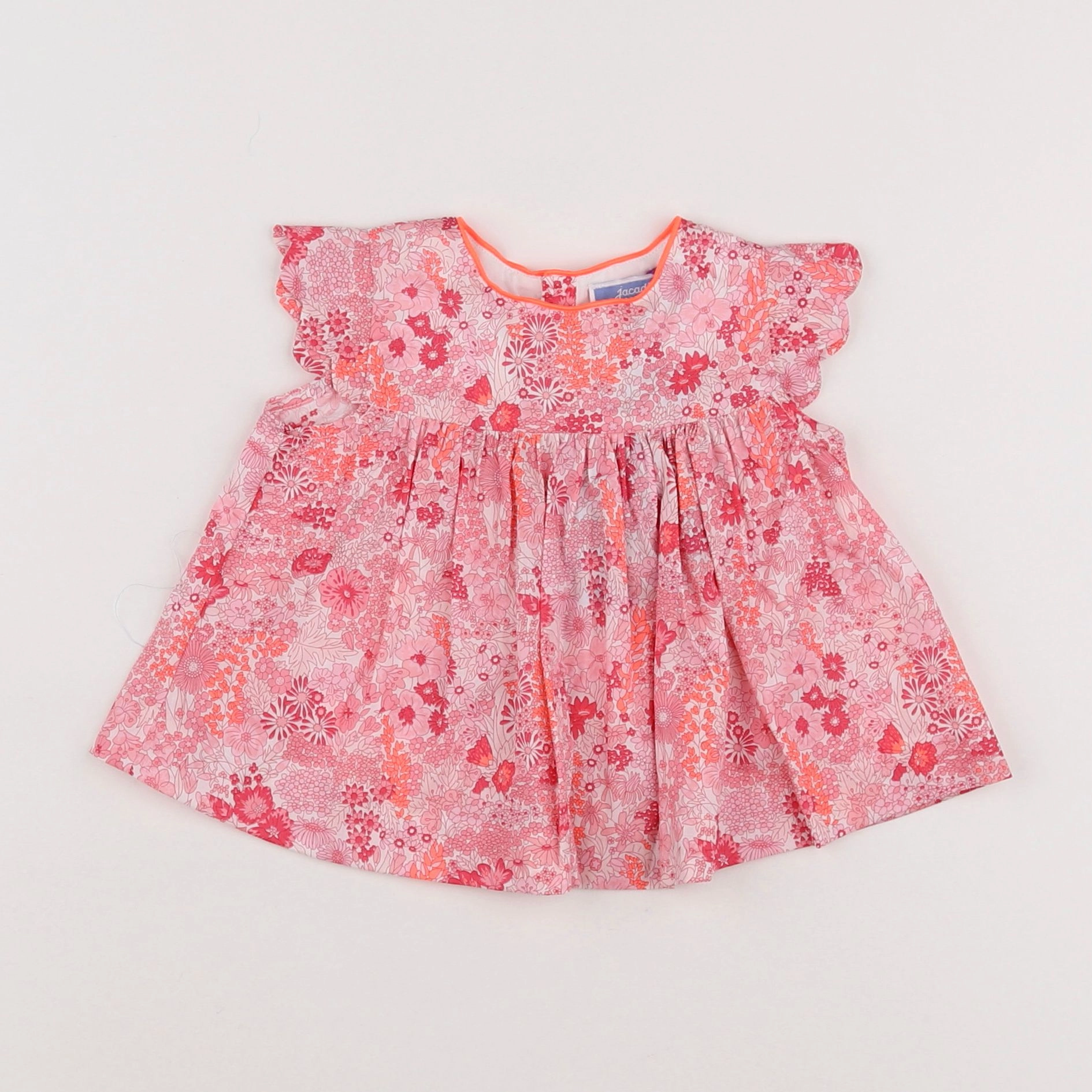 Jacadi - blouse liberty rose - 6 mois