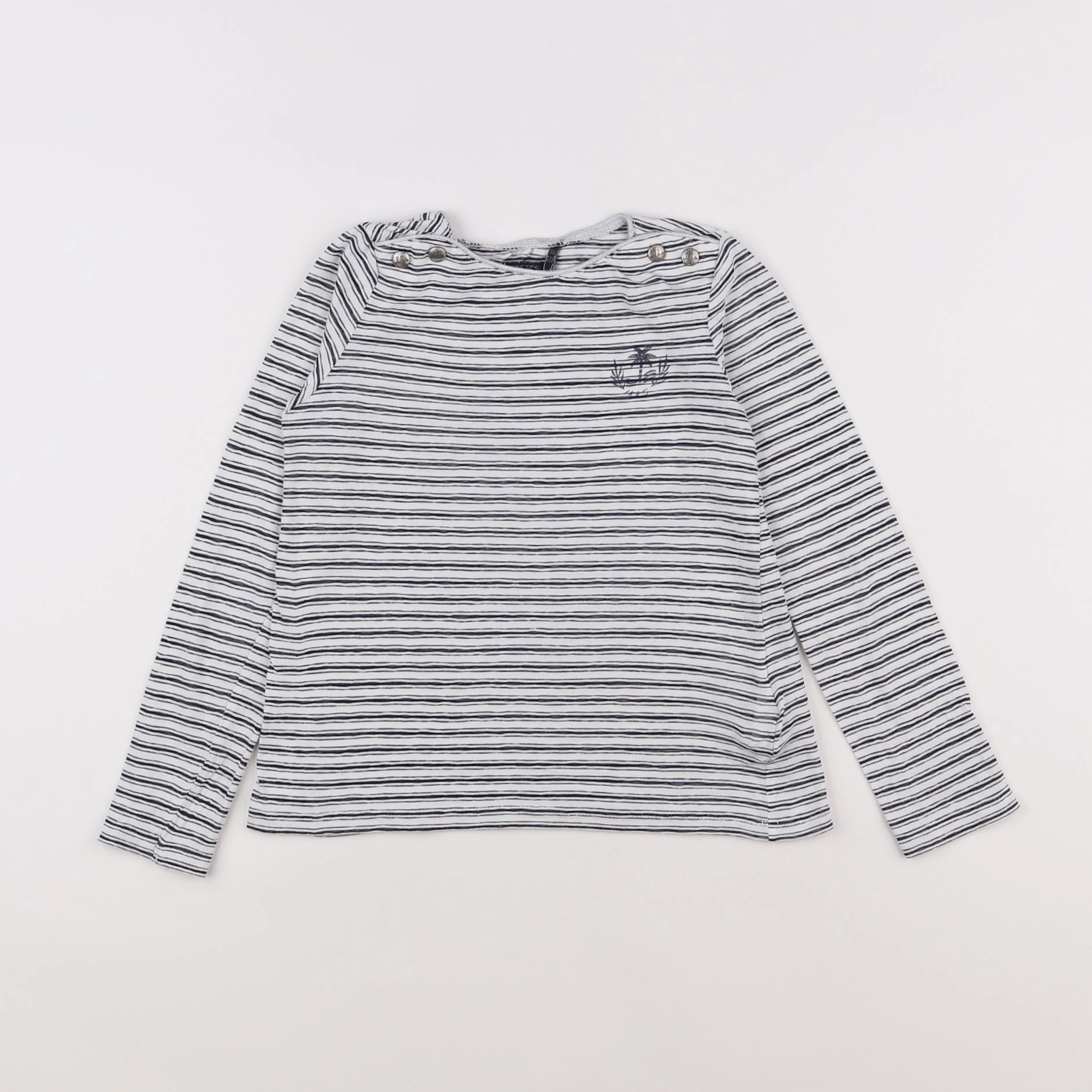 IKKS - tee-shirt bleu - 8 ans