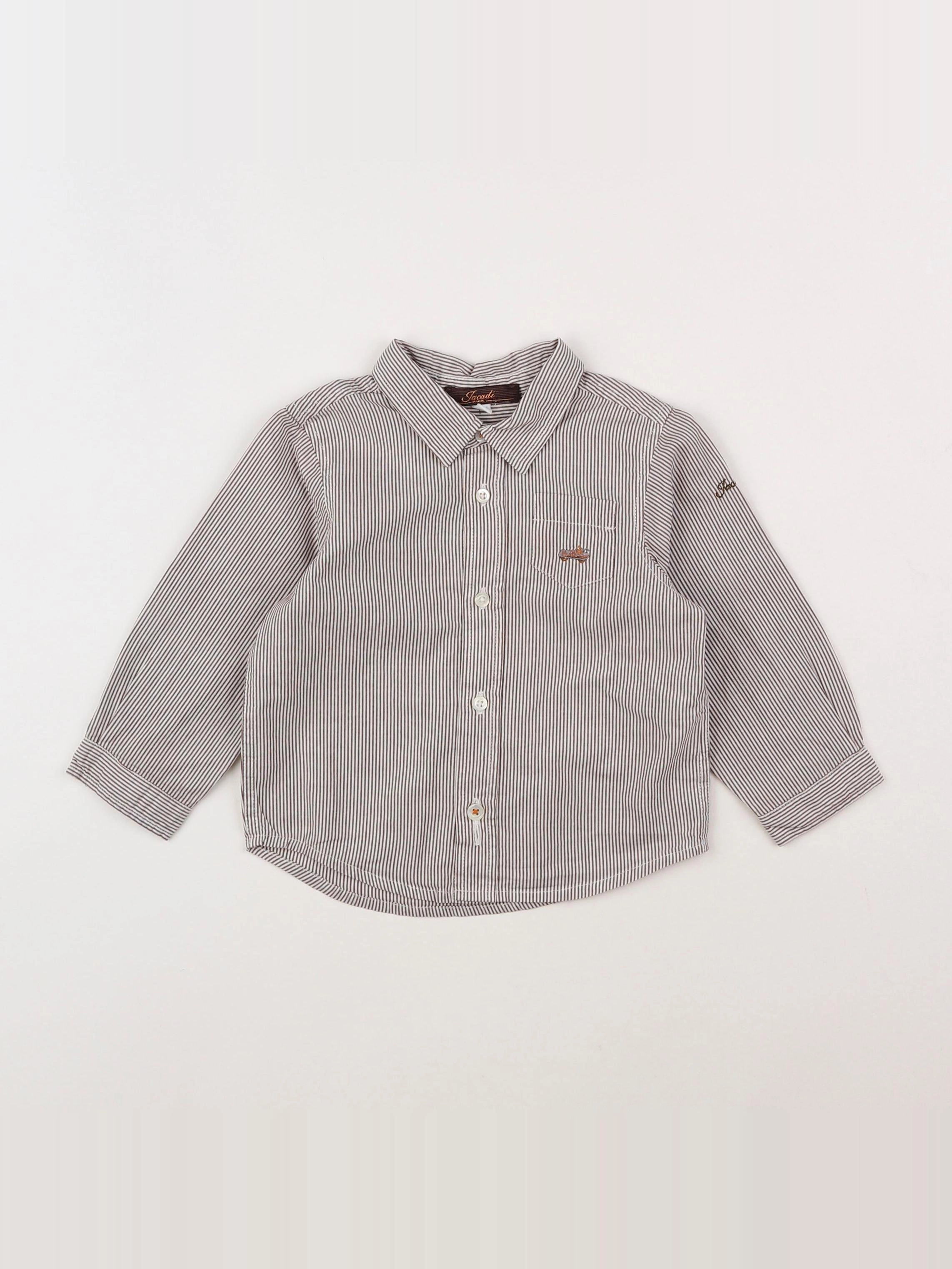 Jacadi - chemise marron - 12 mois