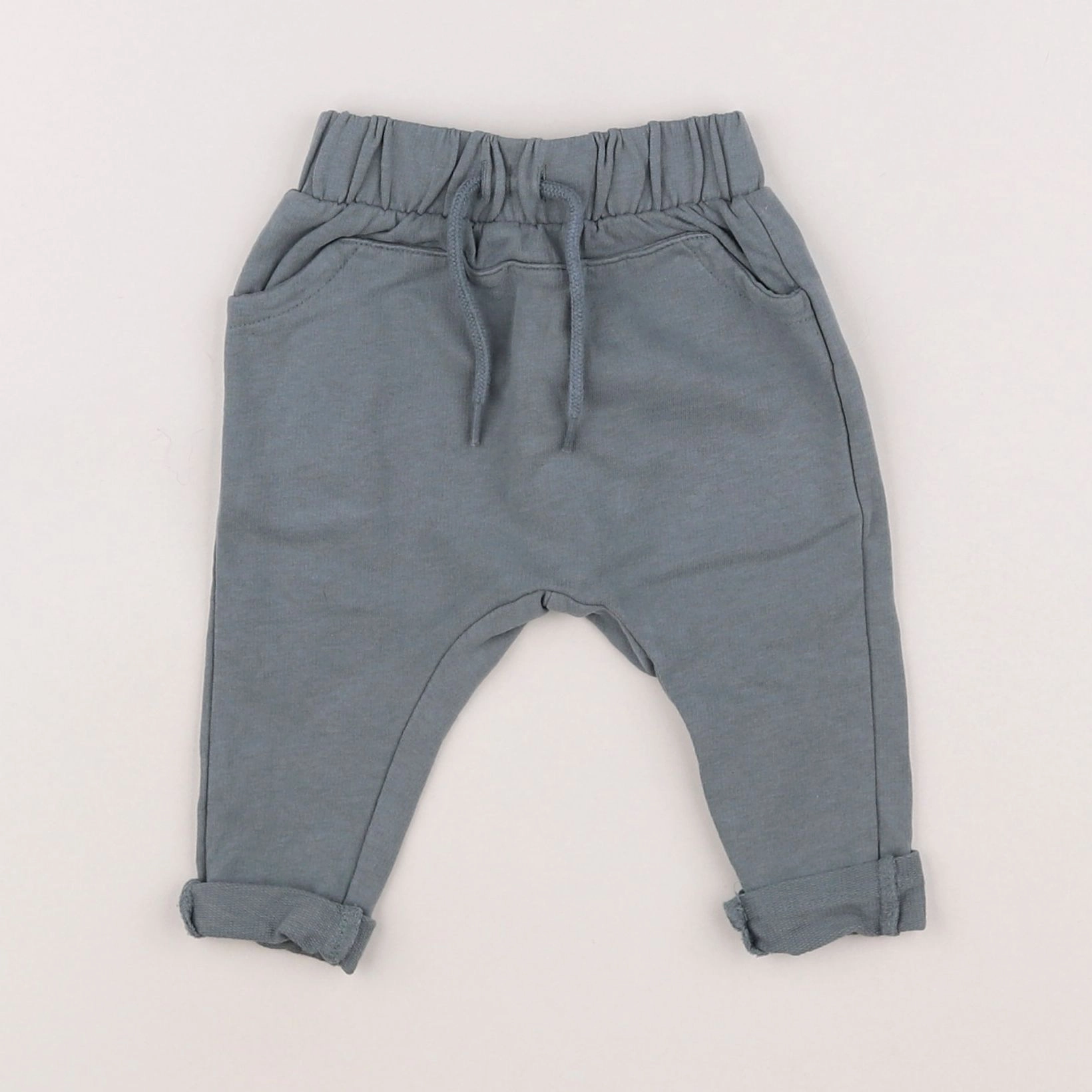 Vertbaudet - sarouel gris - 3 mois