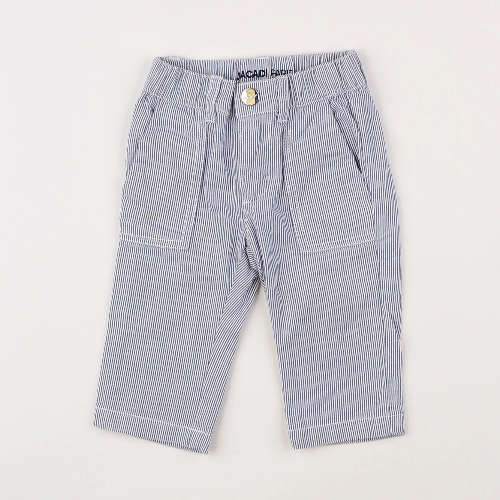 Jacadi - pantalon bleu - 6 mois