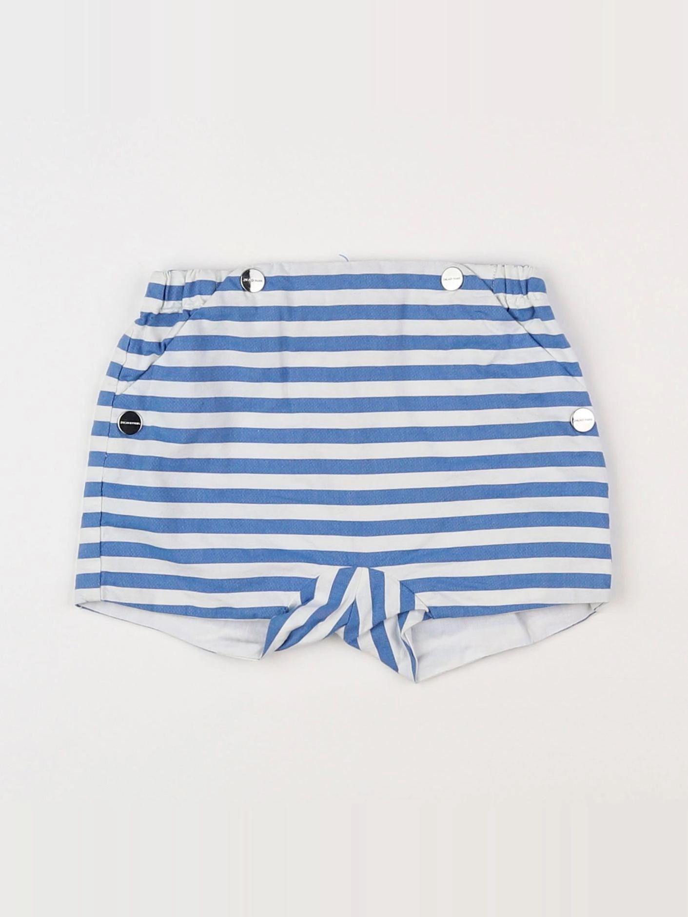Jacadi - short bleu - 6 mois