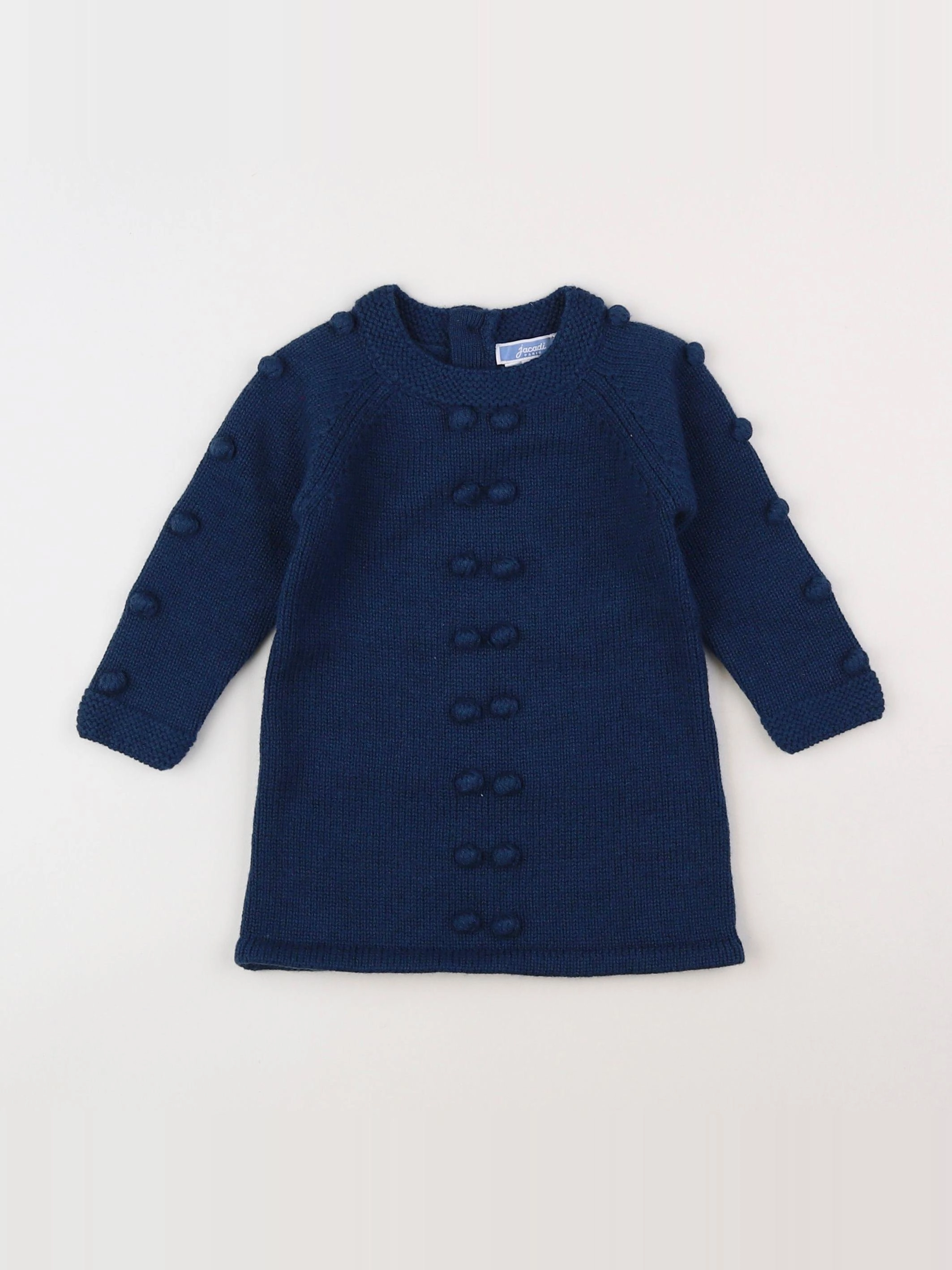 Jacadi - robe bleu - 12 mois
