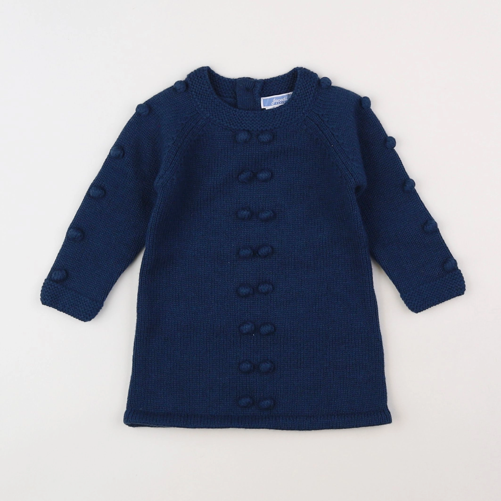 Jacadi - robe bleu - 12 mois