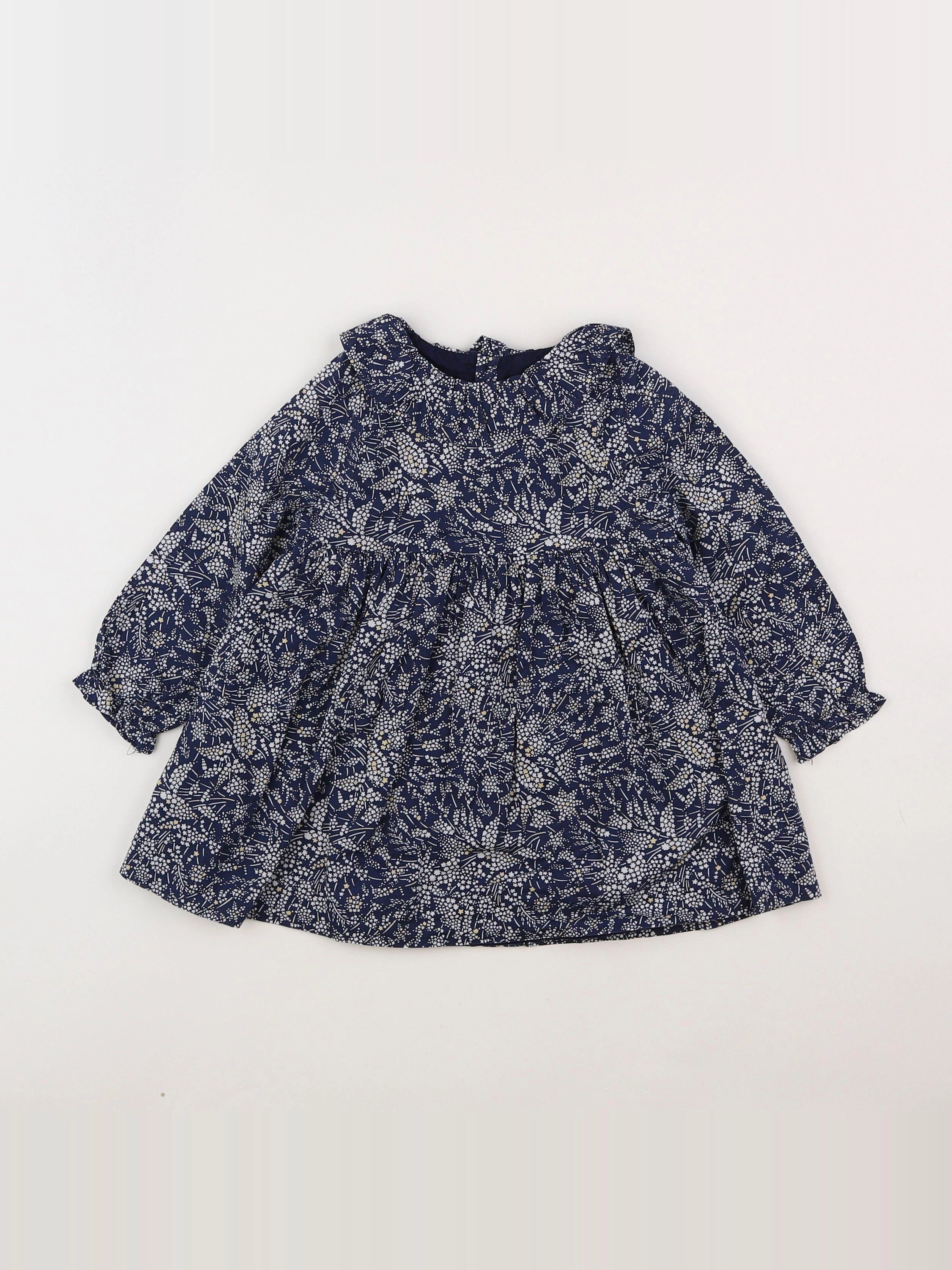 Jacadi - robe bleu - 18 mois