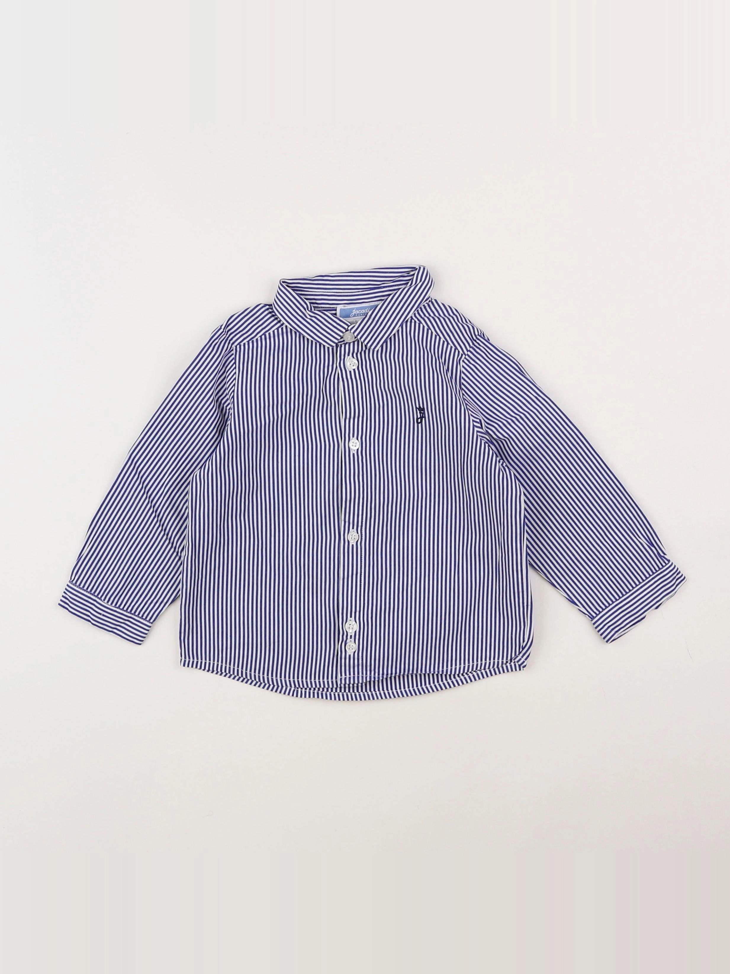 Jacadi - chemise bleu - 18 mois