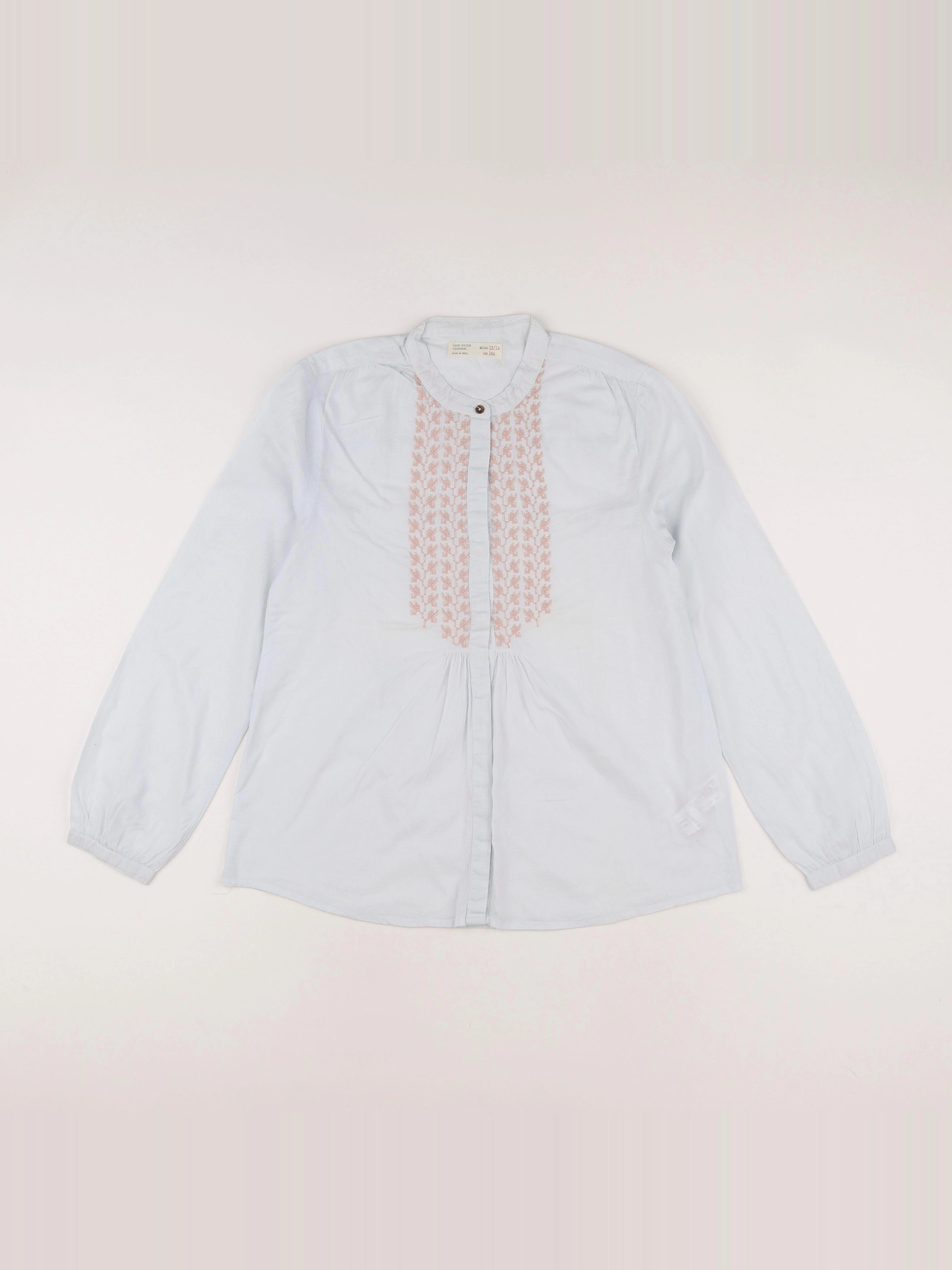 Zara - chemise bleu - 13/14 ans