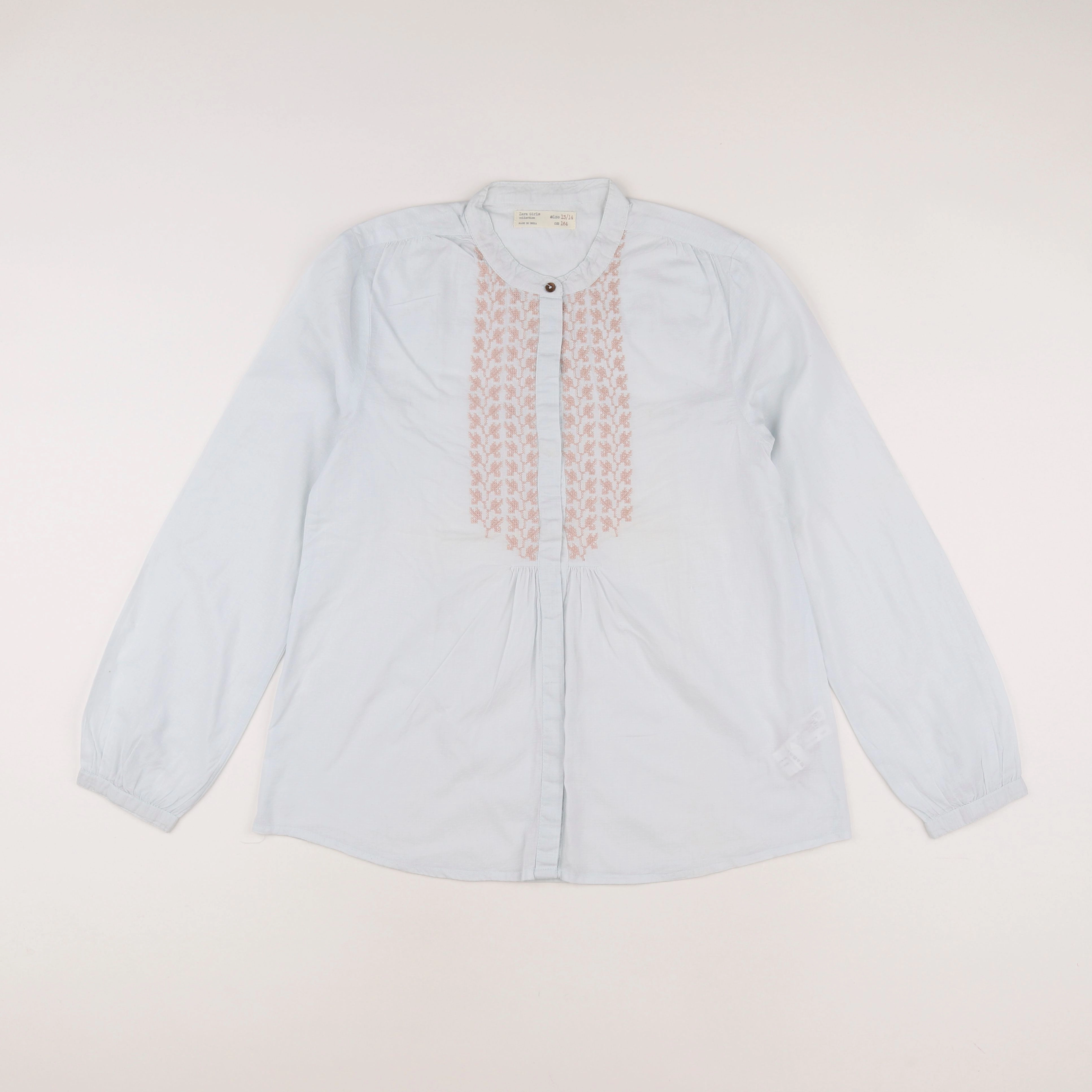 Zara - chemise bleu - 13/14 ans