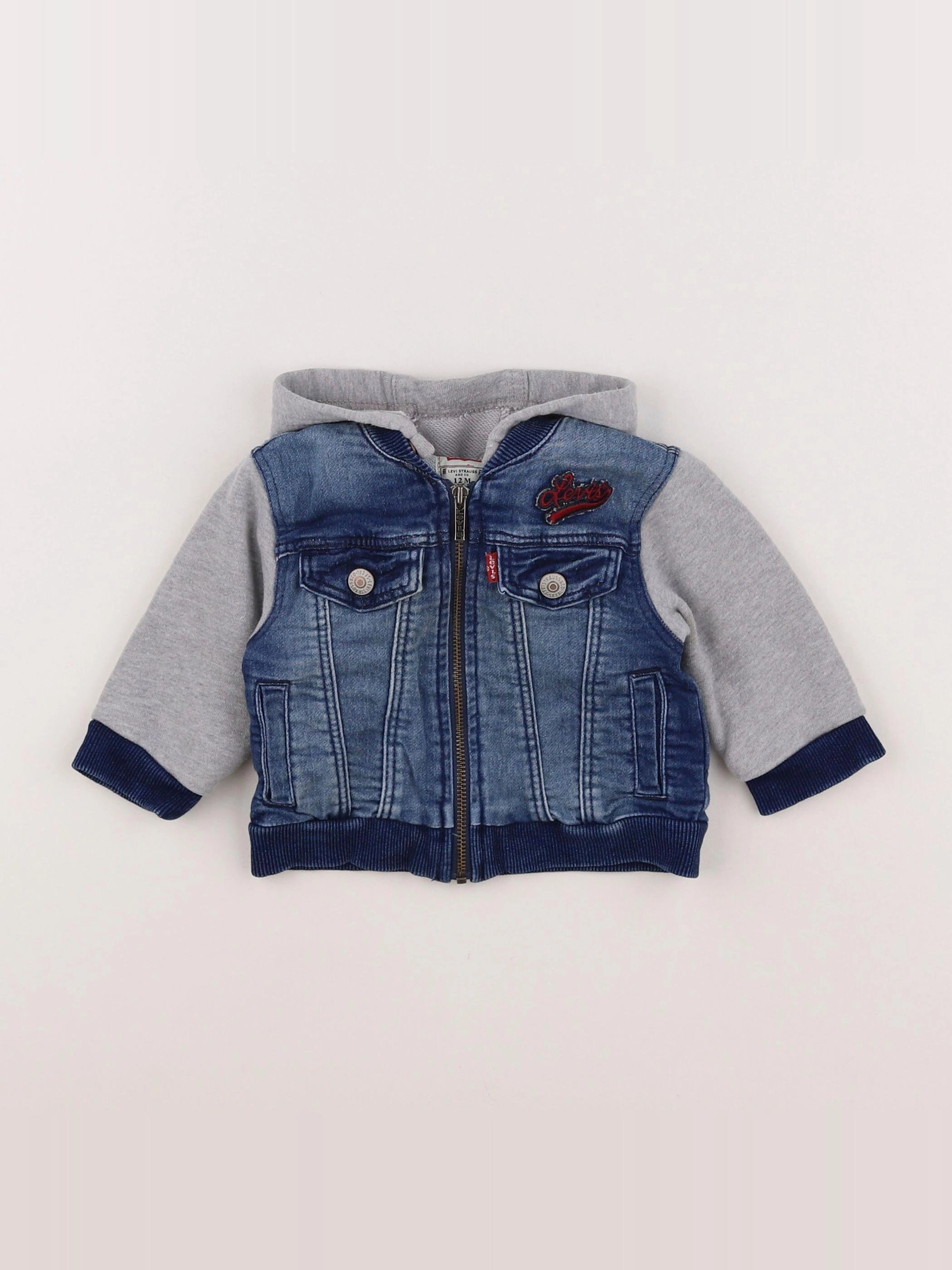 Levi's - veste bleu - 12 mois