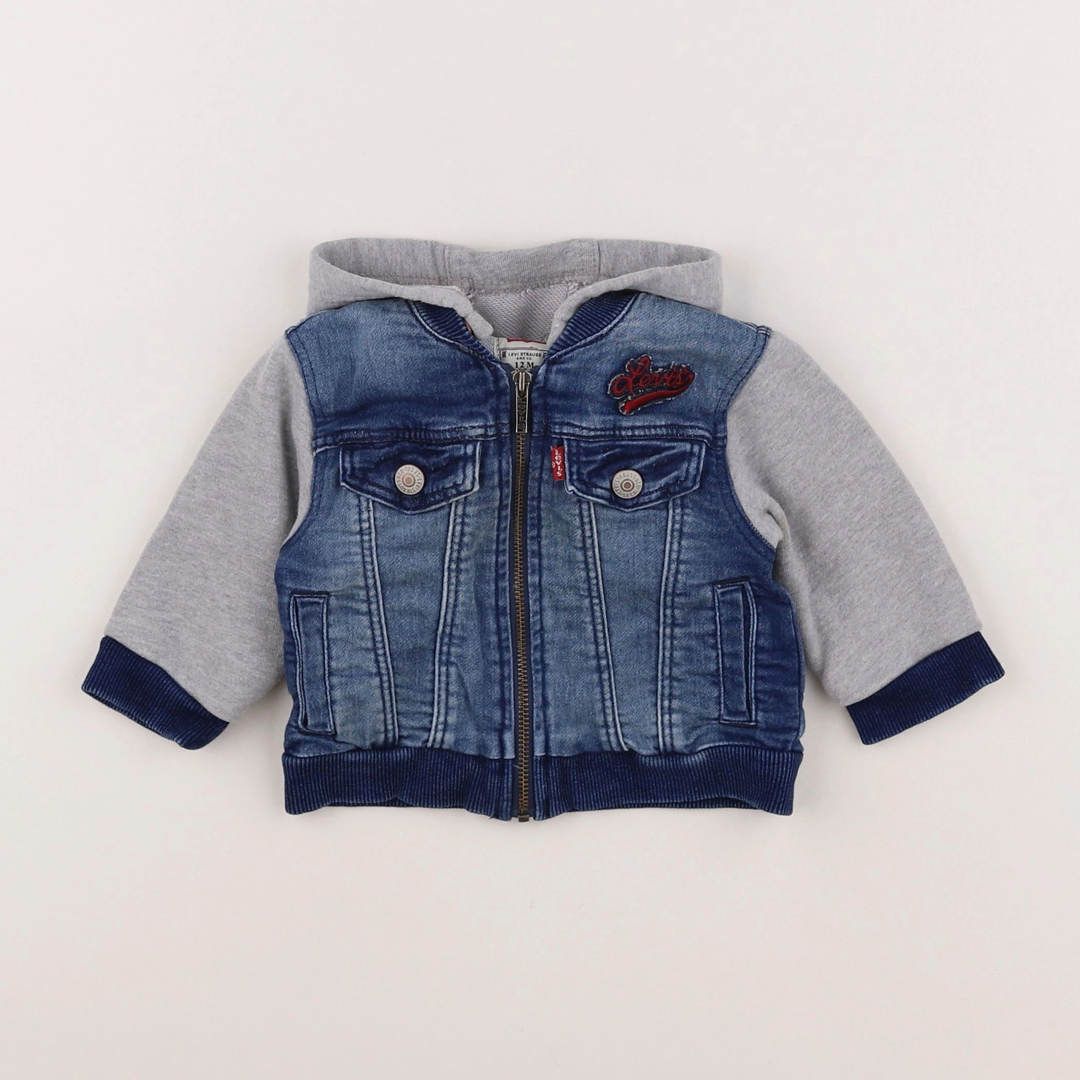 Levi's - veste bleu - 12 mois