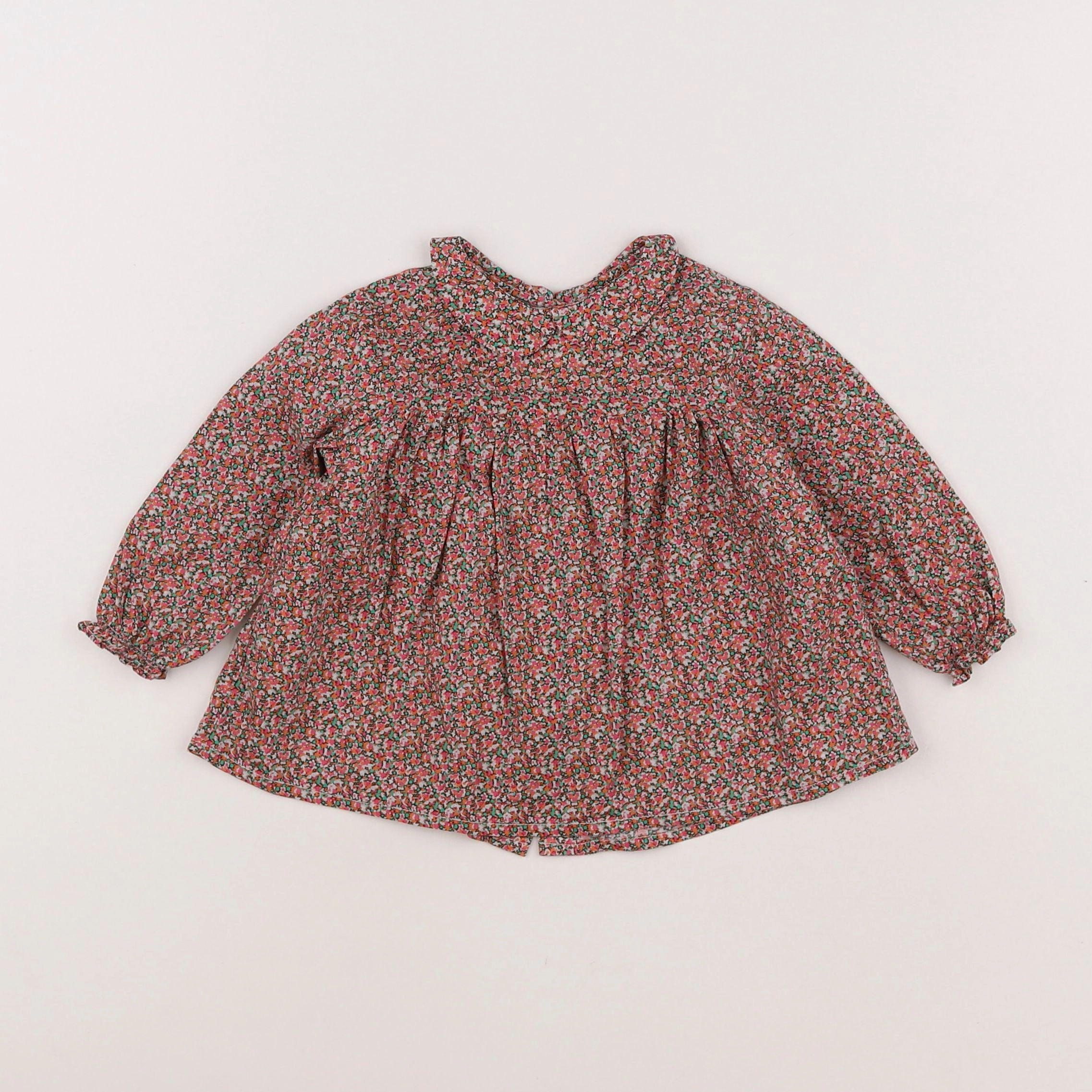 Bonton - blouse liberty - 12 mois