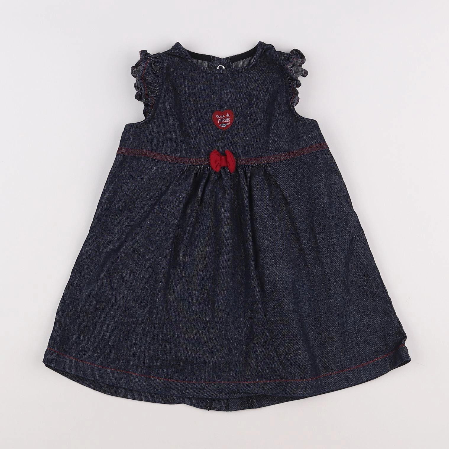 Terre de marins - robe bleu - 18 mois