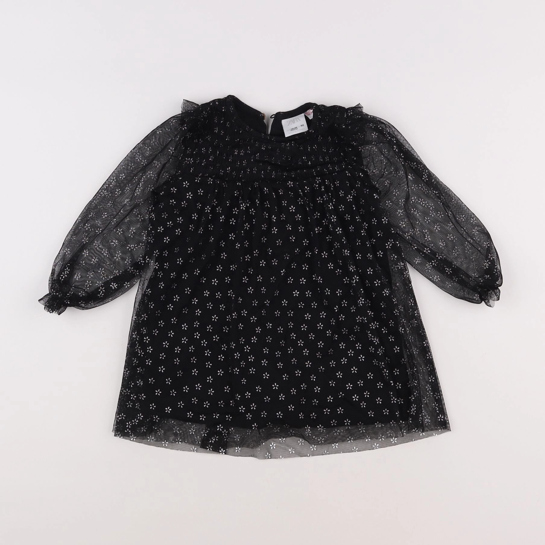 Zara - robe noir - 18 mois à 2 ans