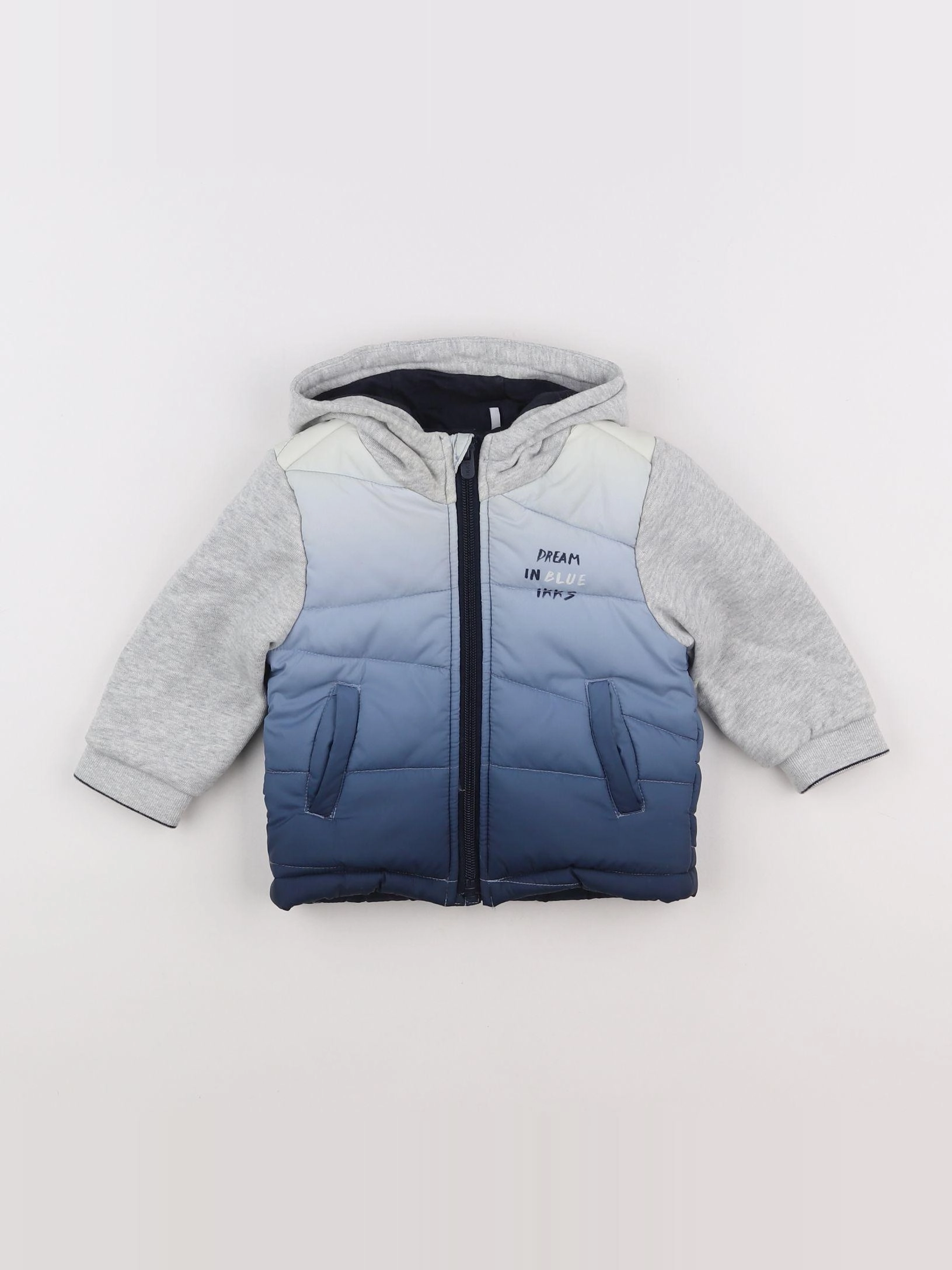 IKKS - veste gris - 12 mois
