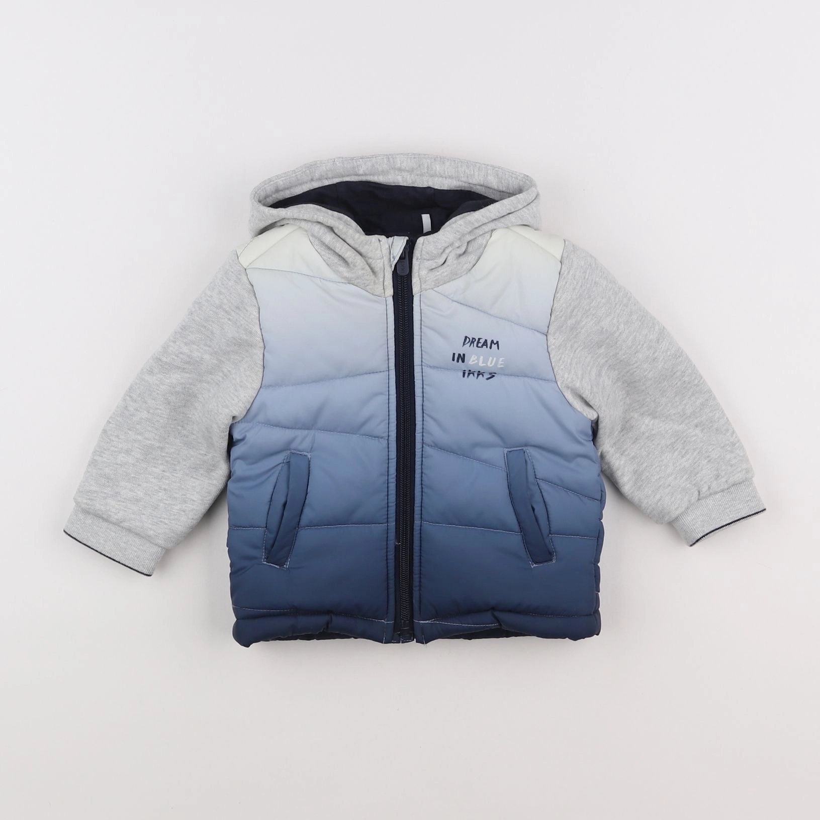 IKKS - veste gris - 12 mois