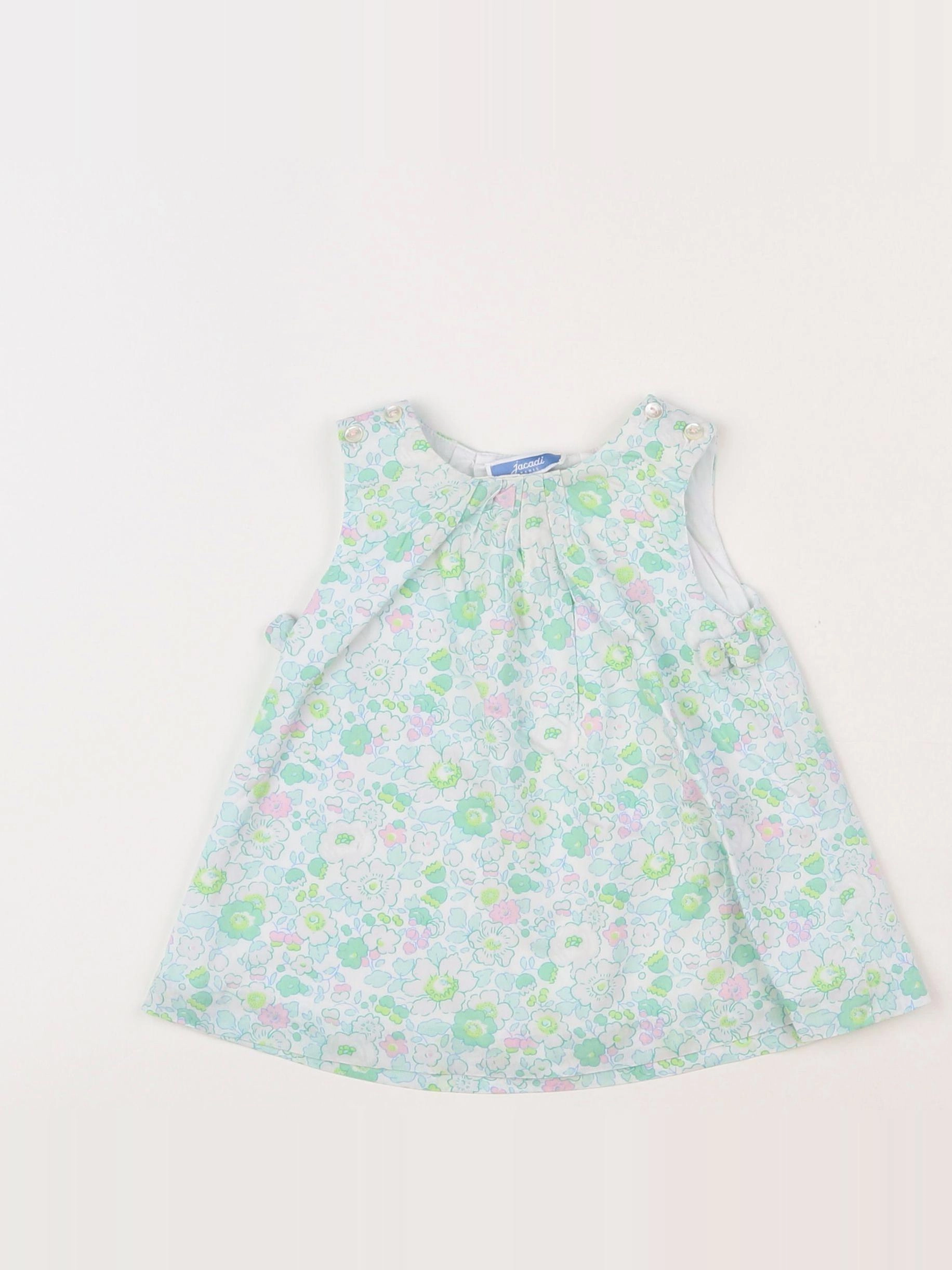 Jacadi - robe liberty multicolore - 3 mois