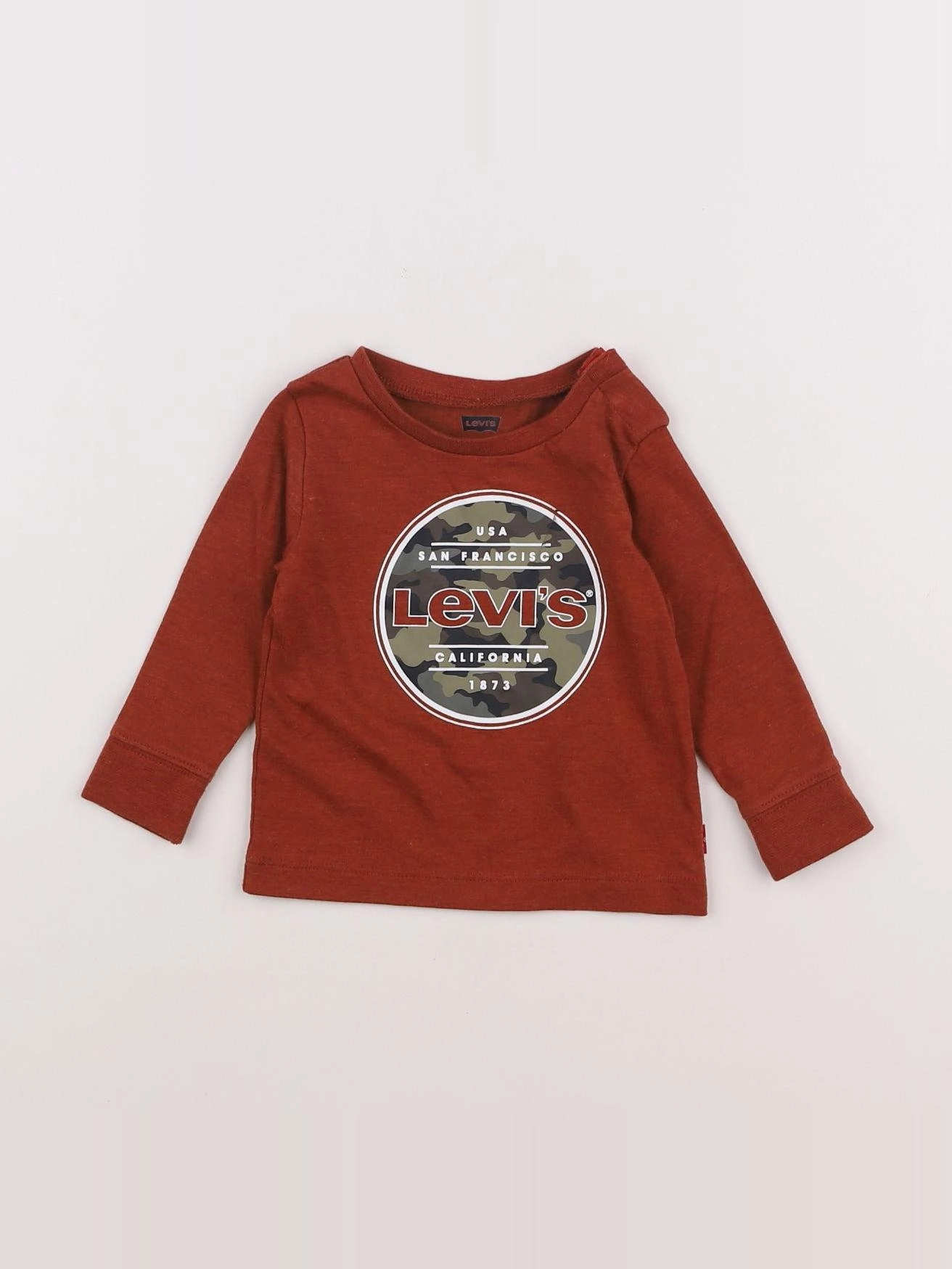 Levi's - tee-shirt marron - 6 mois