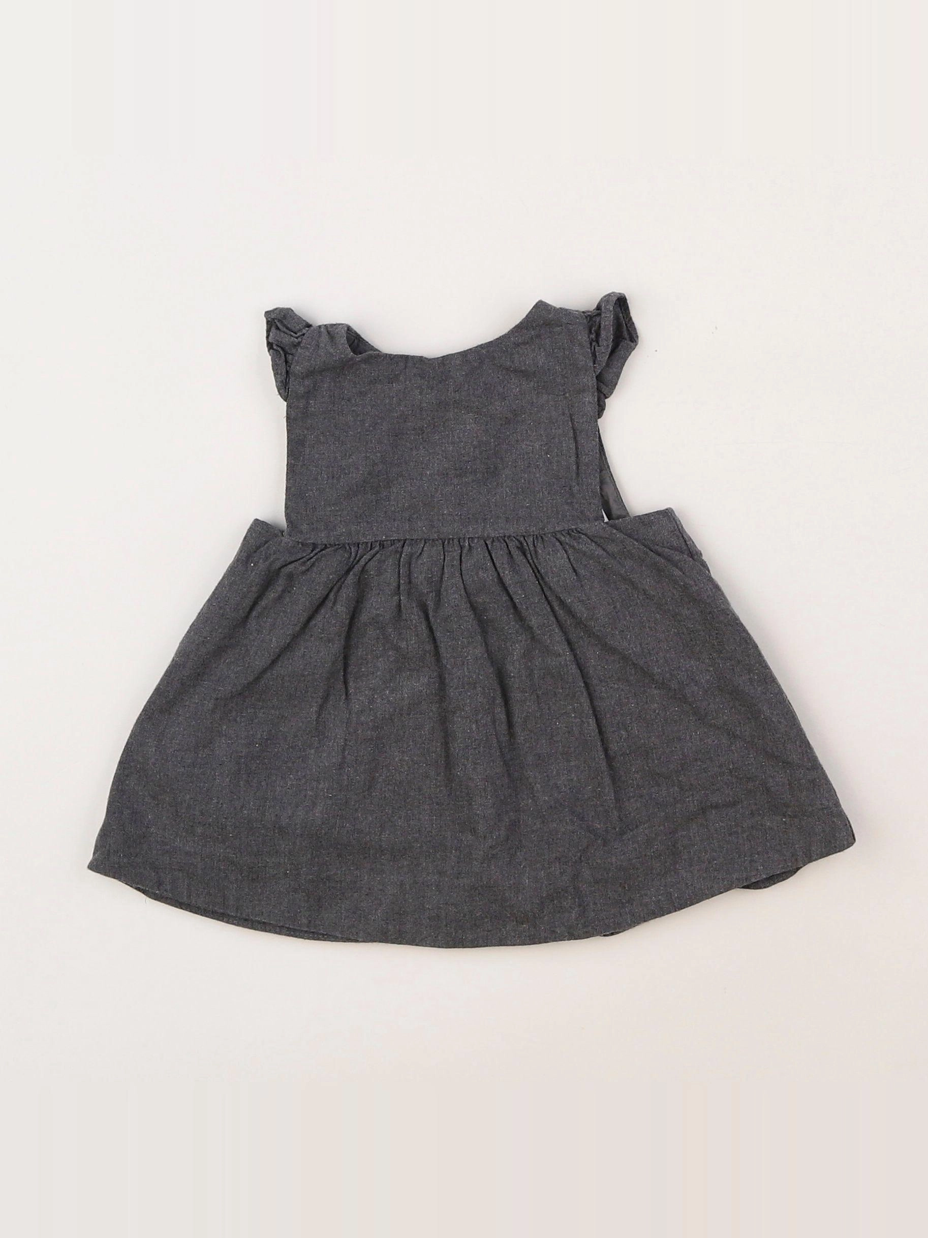 Jacadi - robe gris - 3 mois