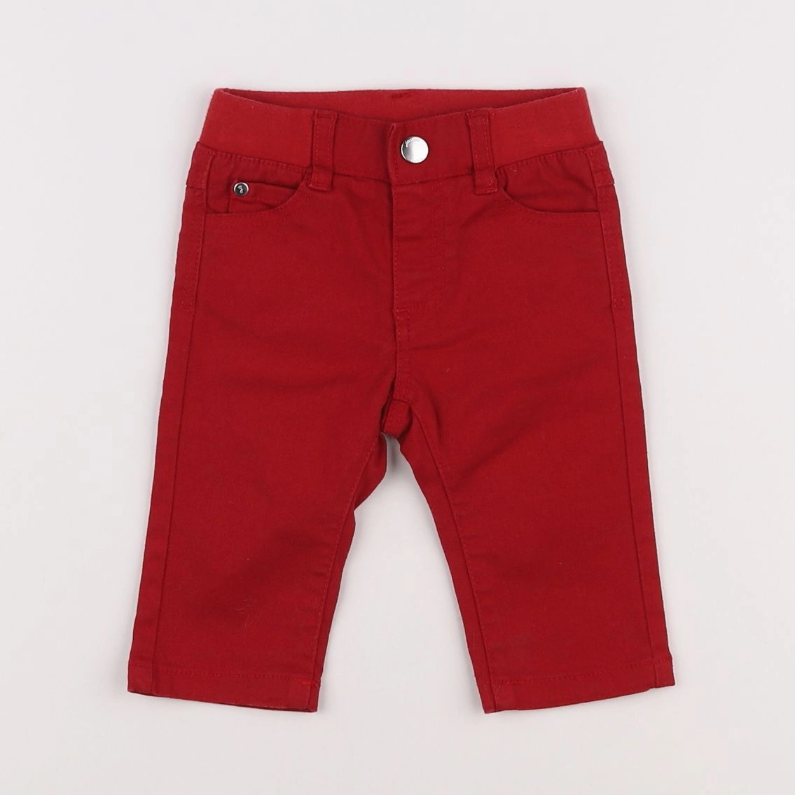 Jacadi - pantalon rouge - 6 mois