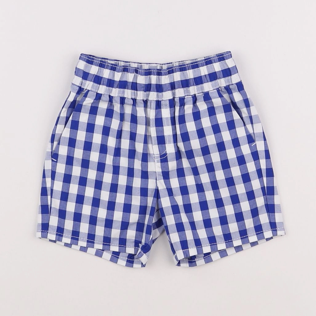 Jacadi - short bleu - 6 mois