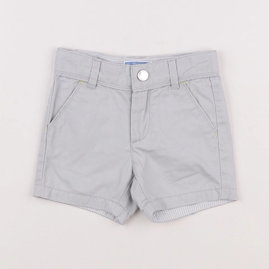 Jacadi - short gris - 6 mois