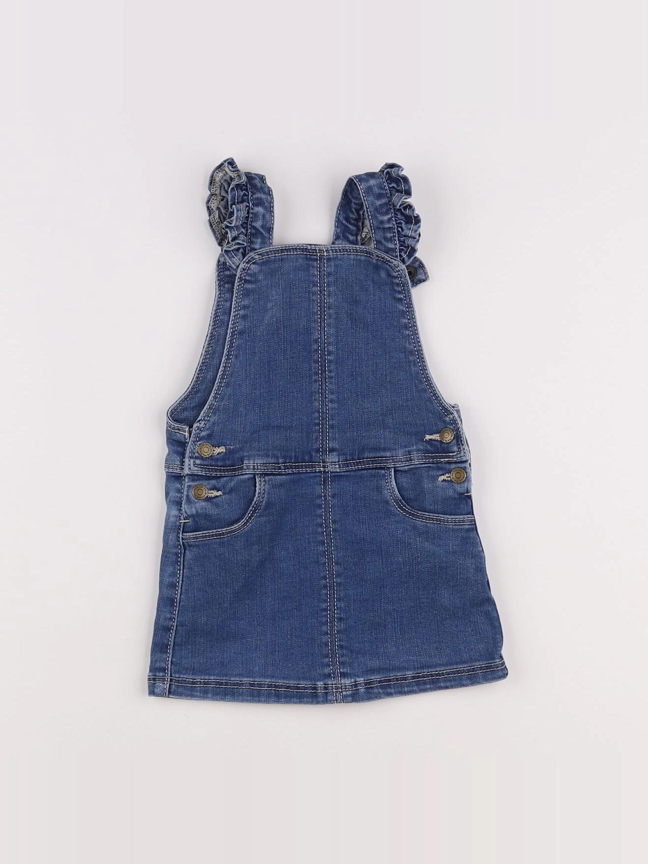 Tape à l'oeil - robe bleu - 12 mois
