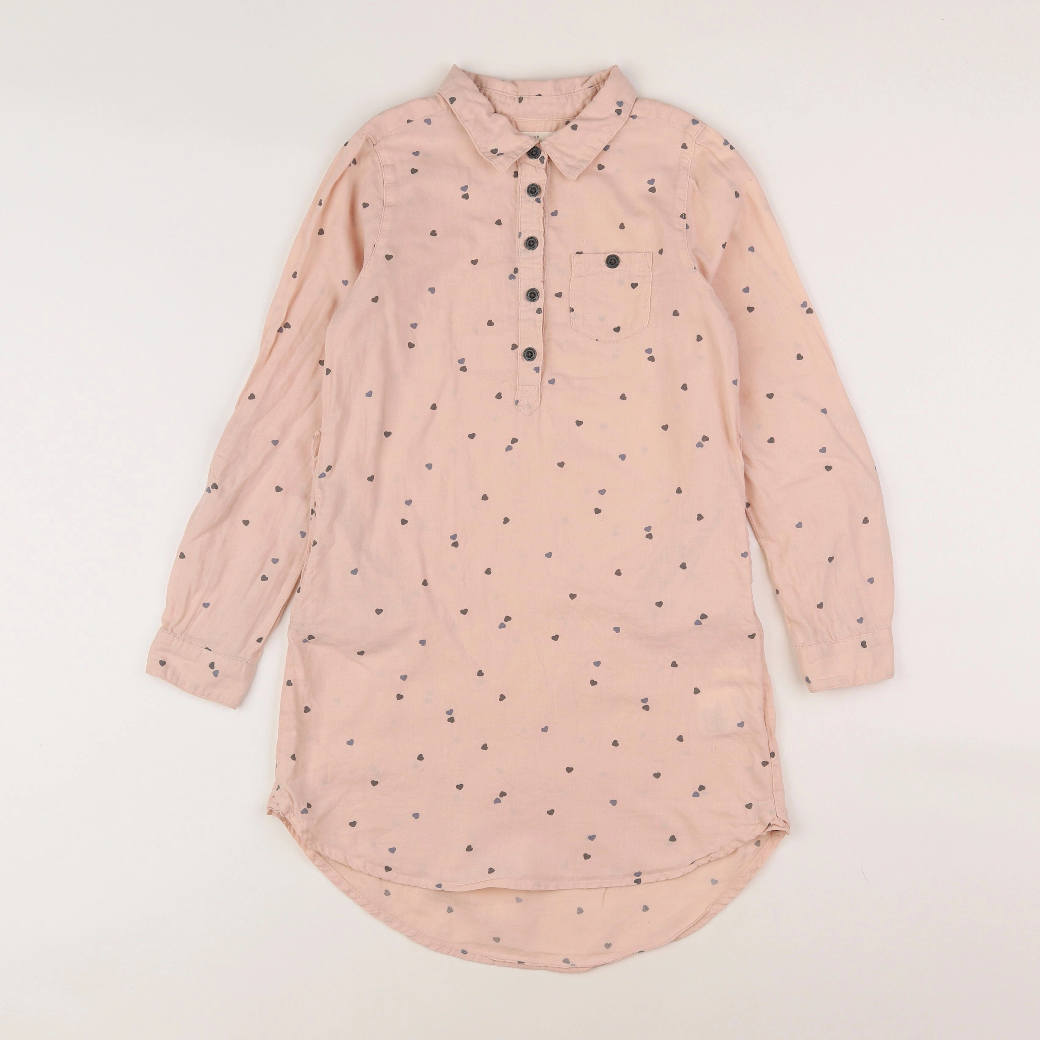H&M - robe rose - 8/9 ans