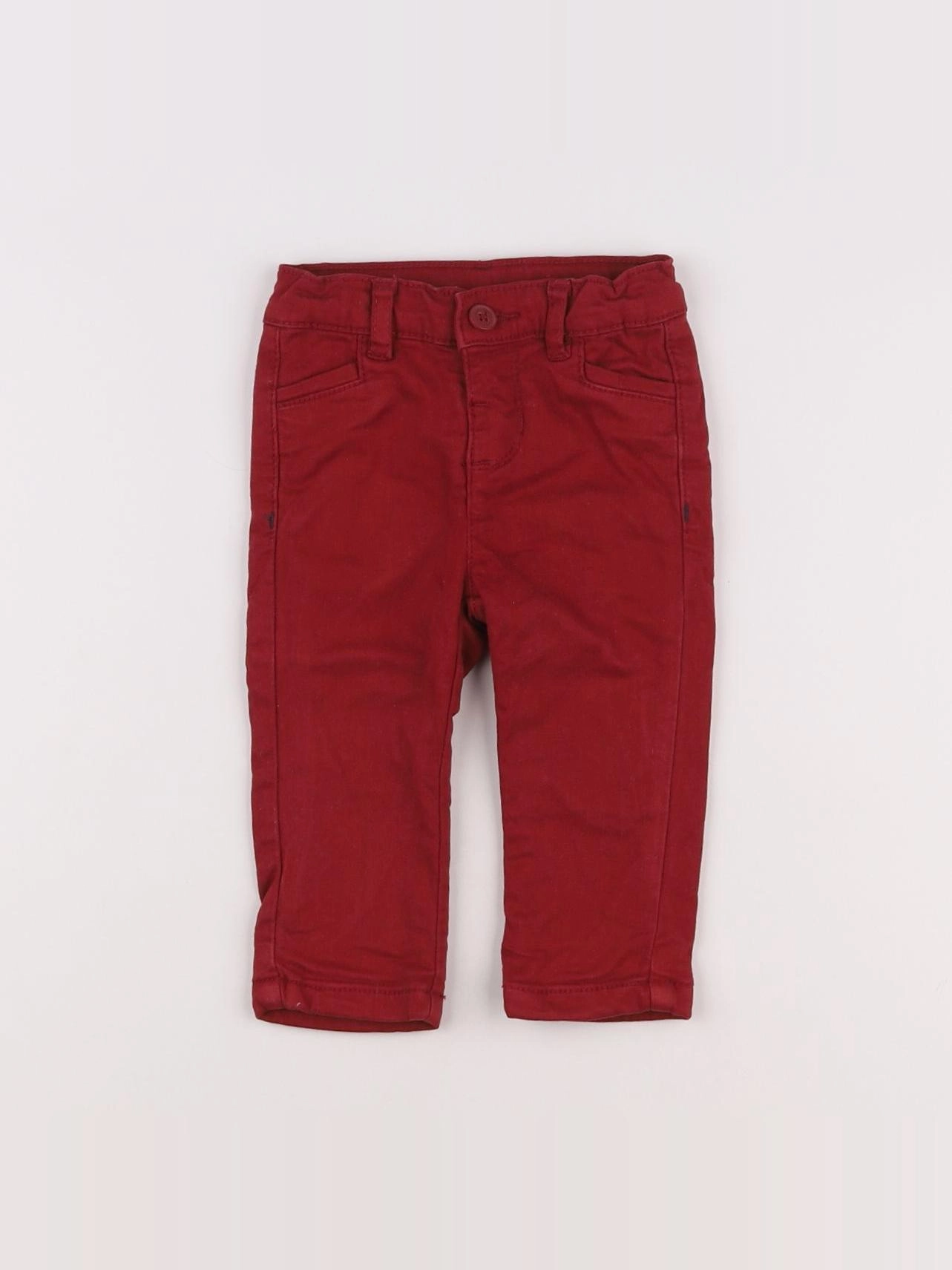 Tape à l'oeil - pantalon rouge - 6 mois