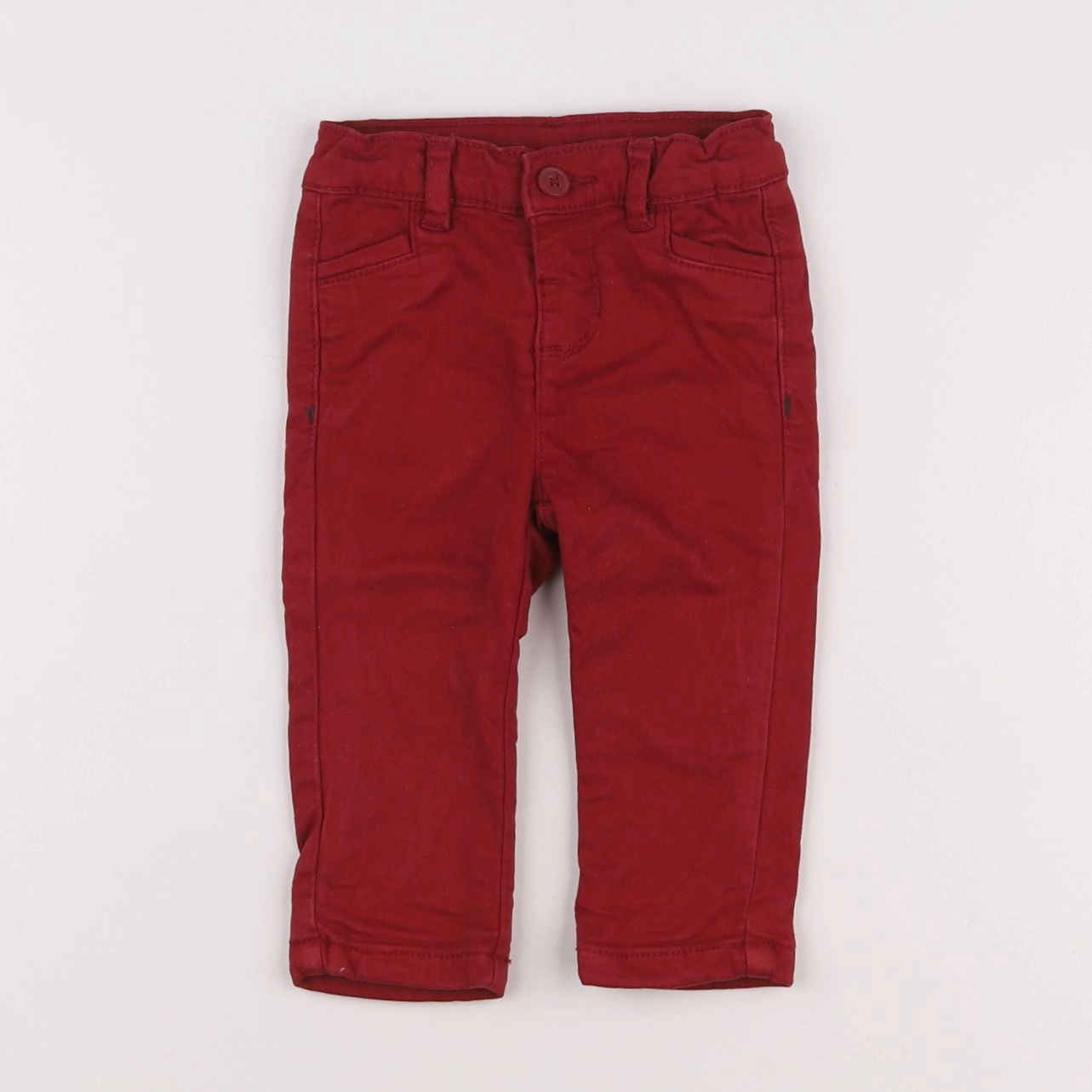 Tape à l'oeil - pantalon rouge - 6 mois