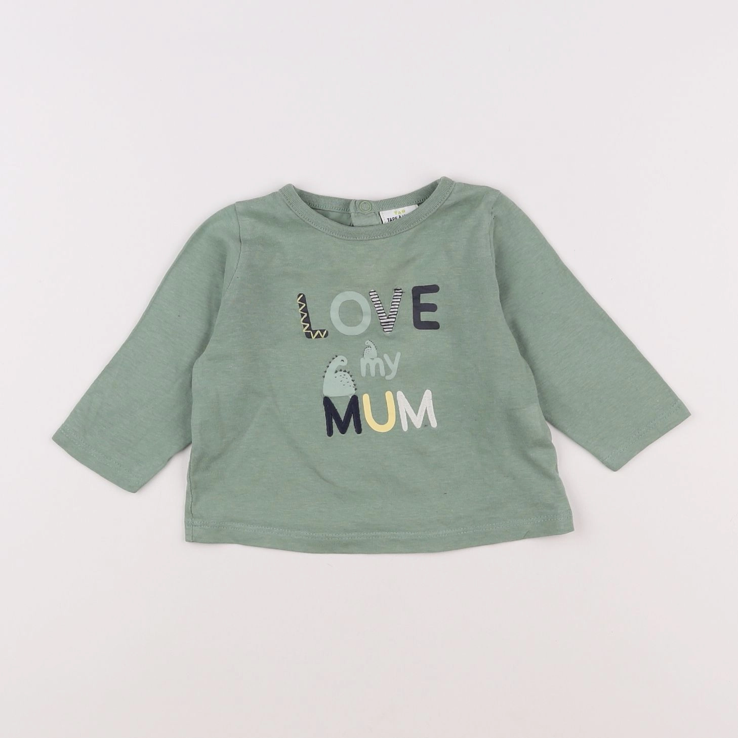 Tape à l'oeil - tee-shirt vert - 6 mois