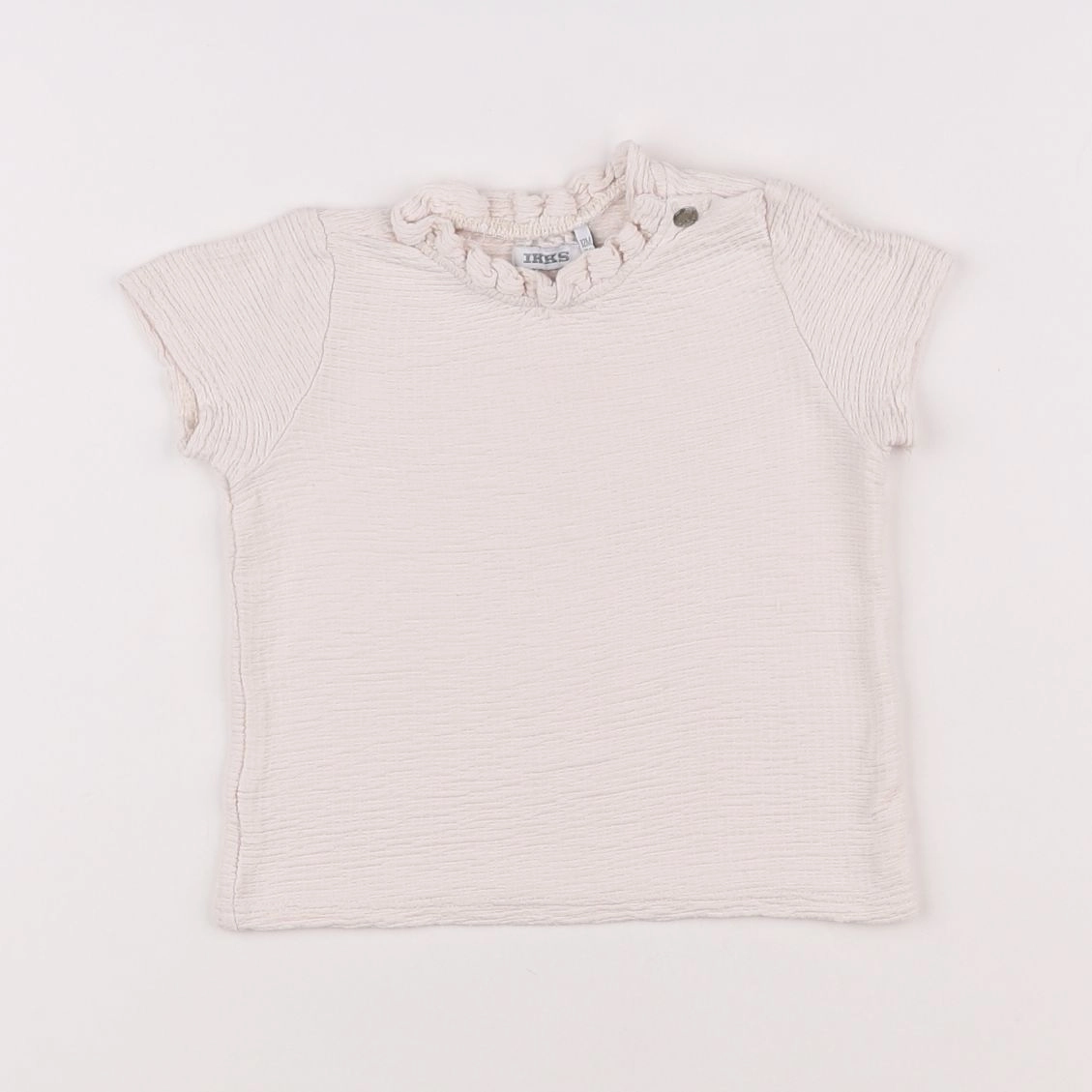 IKKS - tee-shirt beige - 12 mois