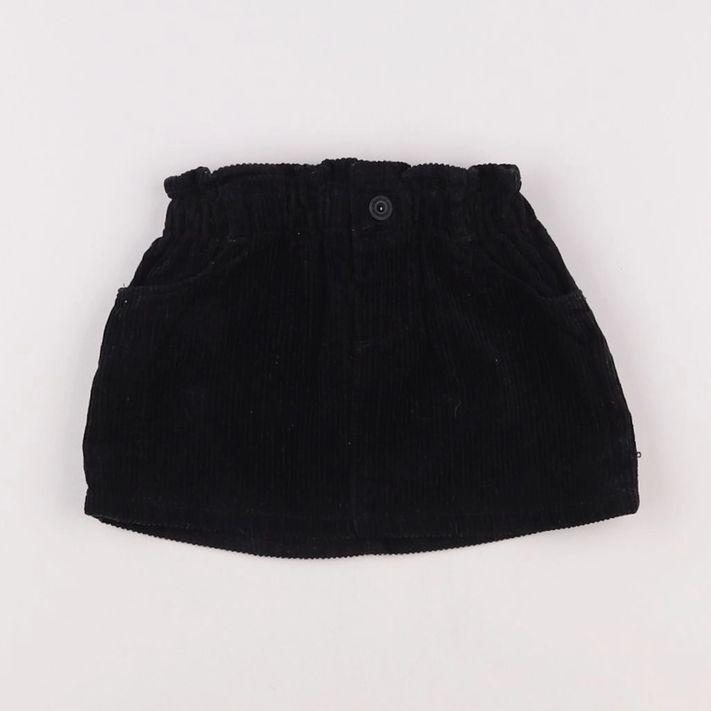 Zara - jupe noir - 9/12 mois