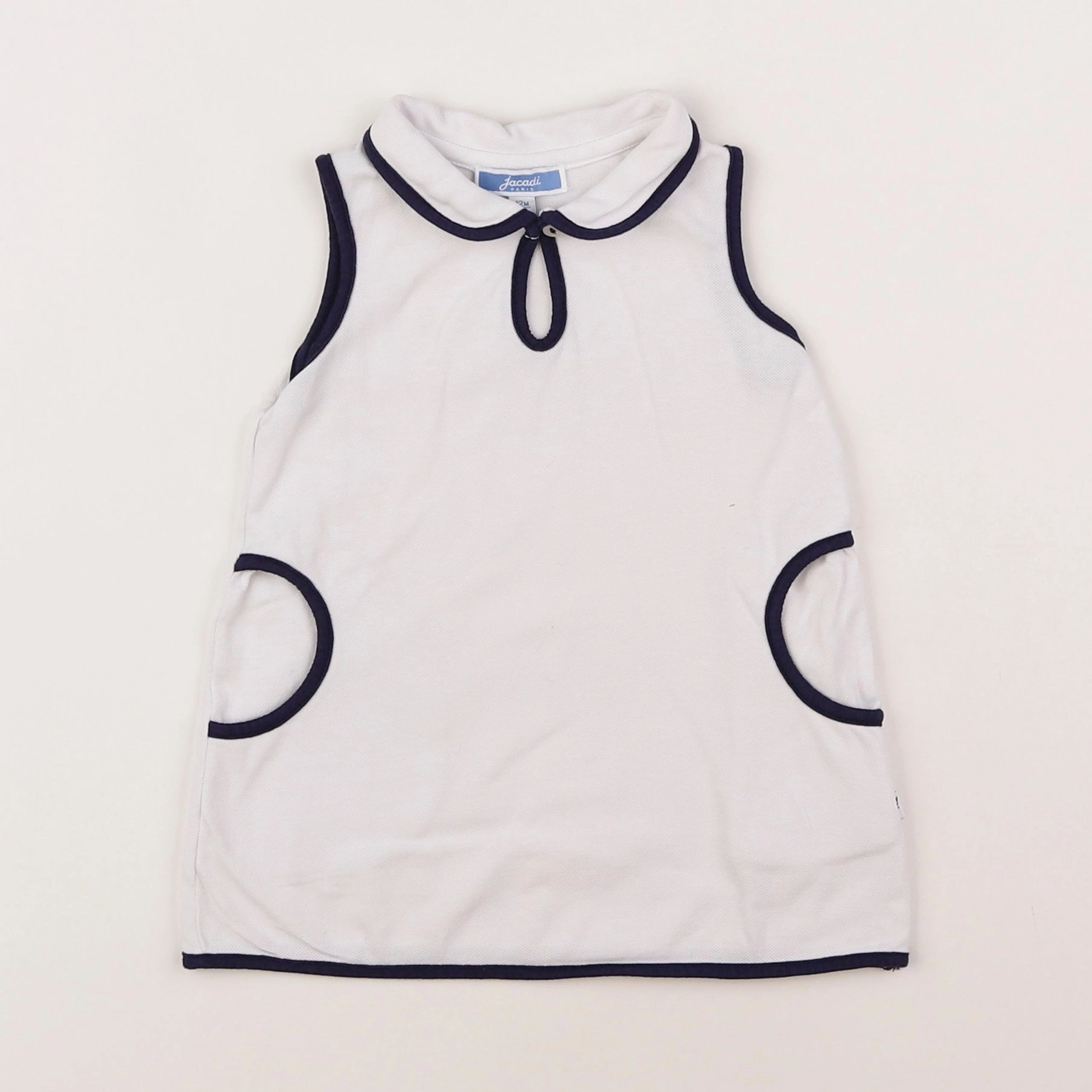 Jacadi - robe blanc - 12 mois