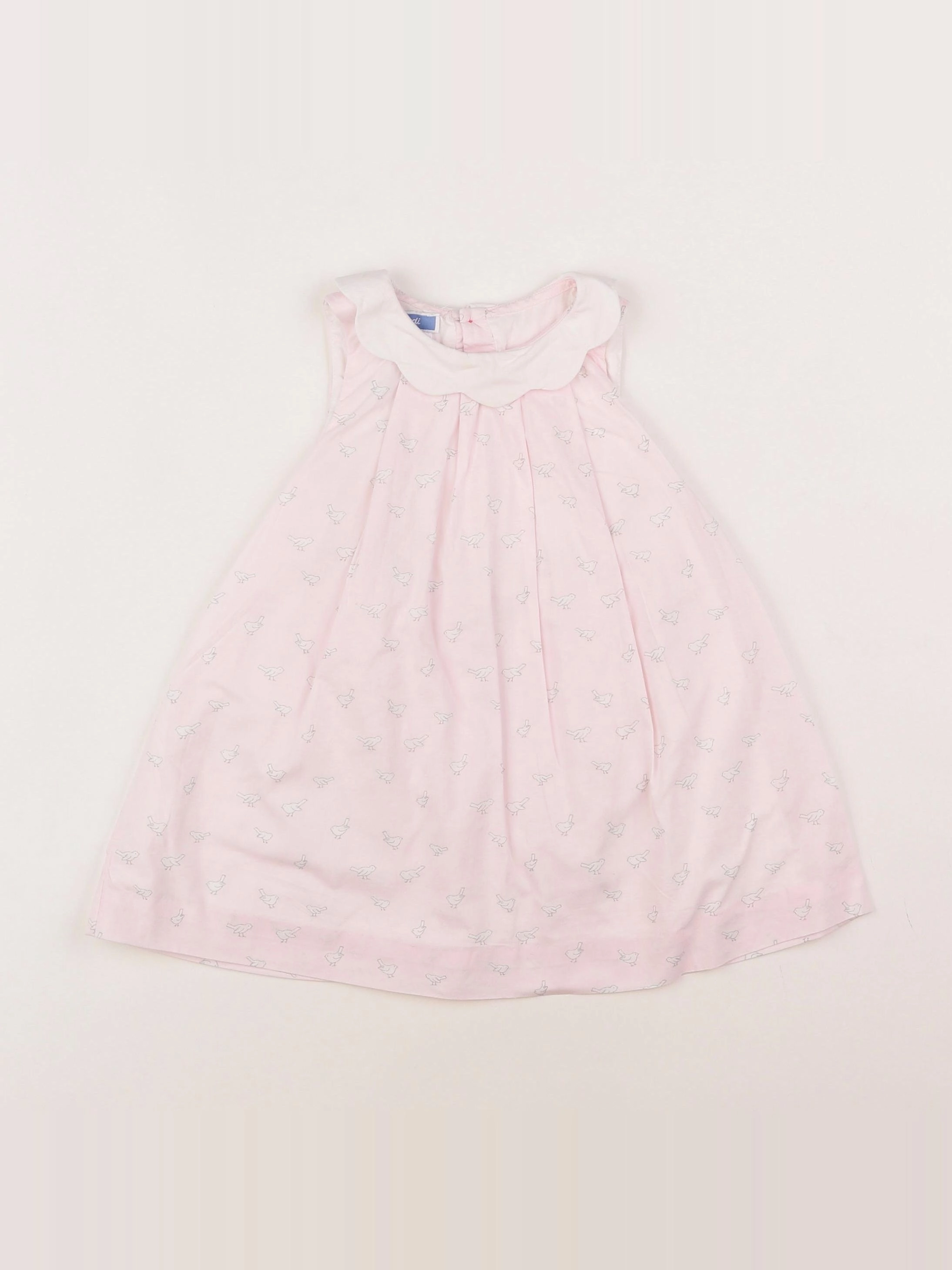 Jacadi - robe rose - 12 mois