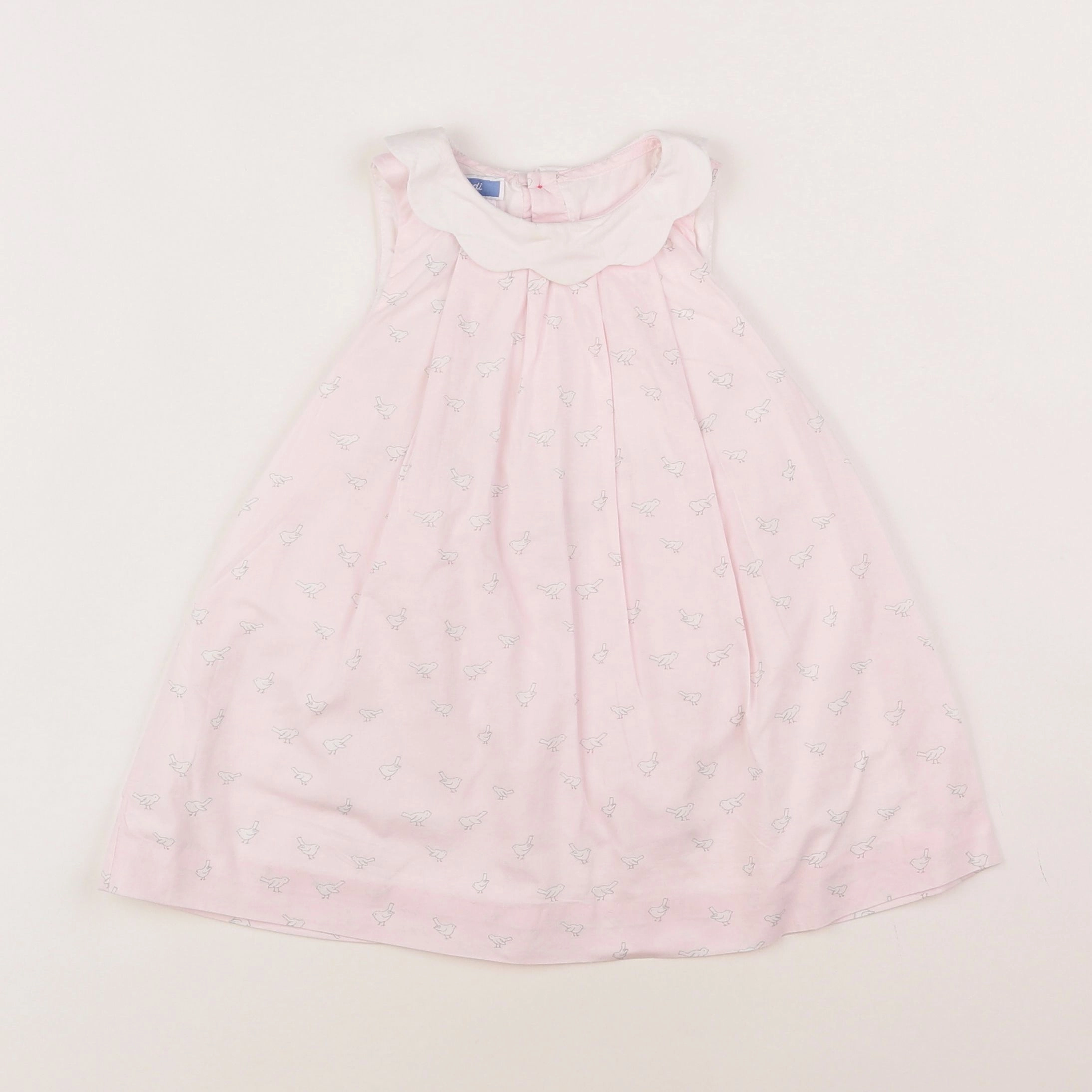 Jacadi - robe rose - 12 mois